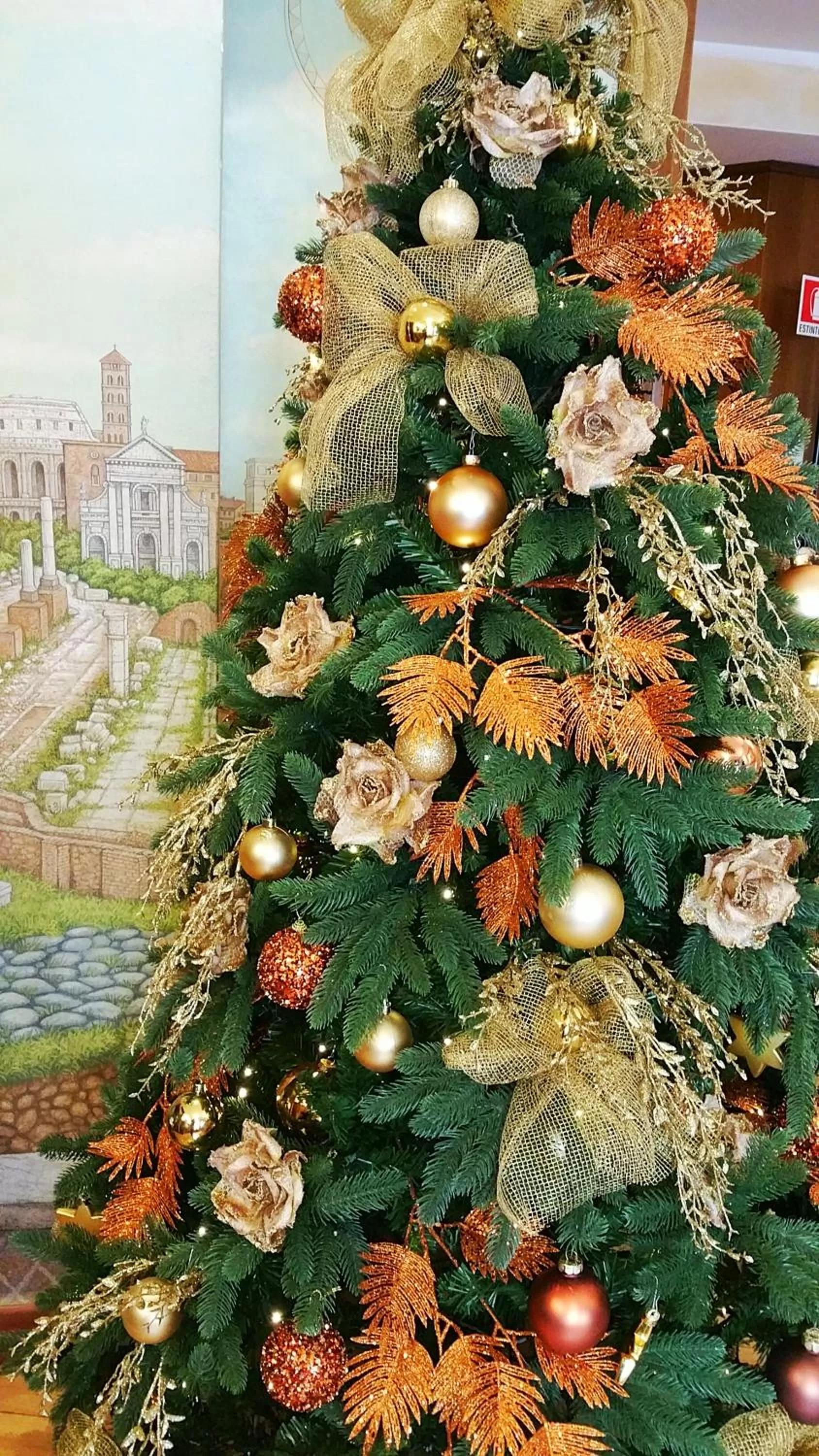 Decorative detail in Hotel La Fenice