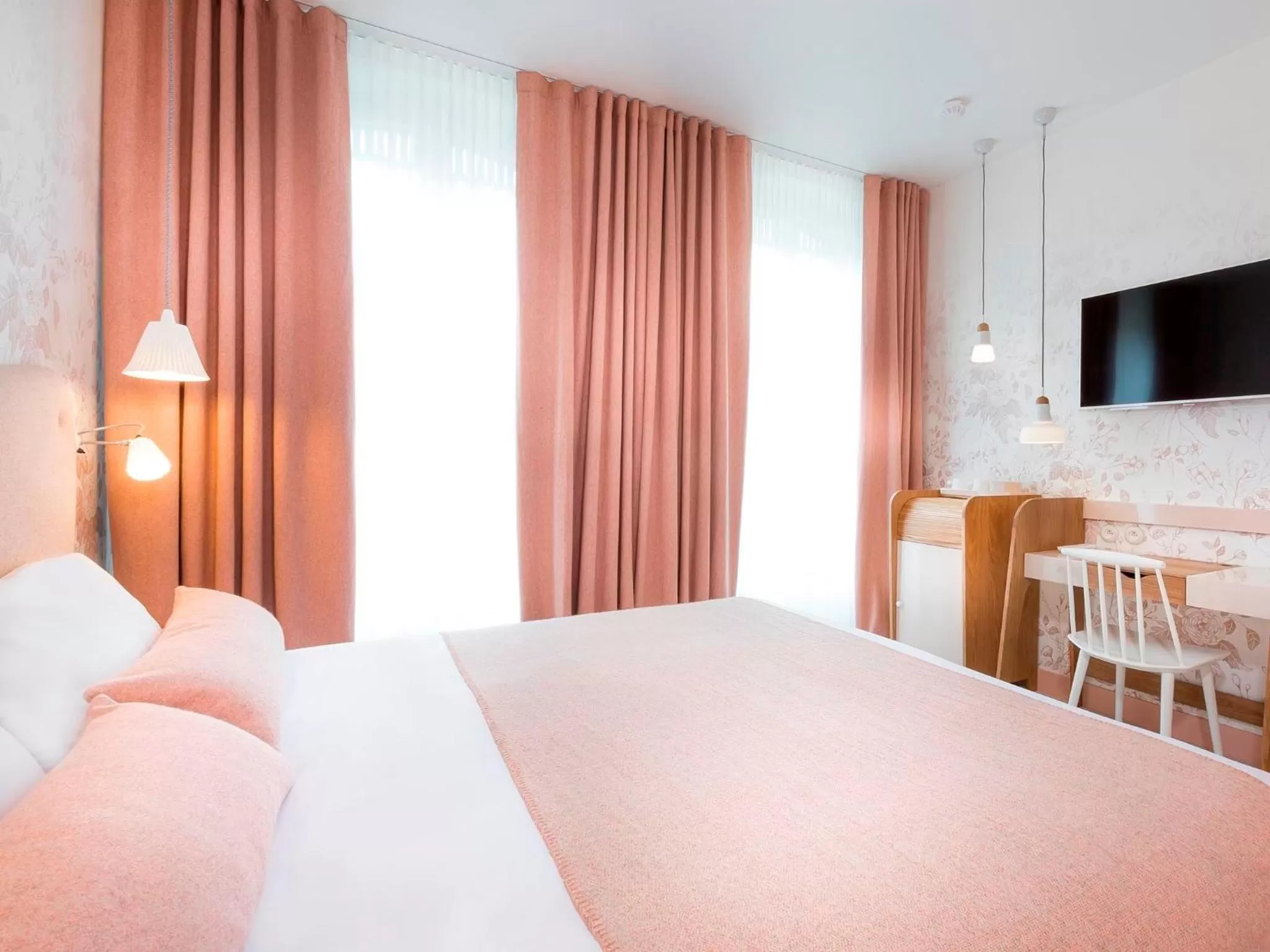 Bed in Hotel le Lapin Blanc