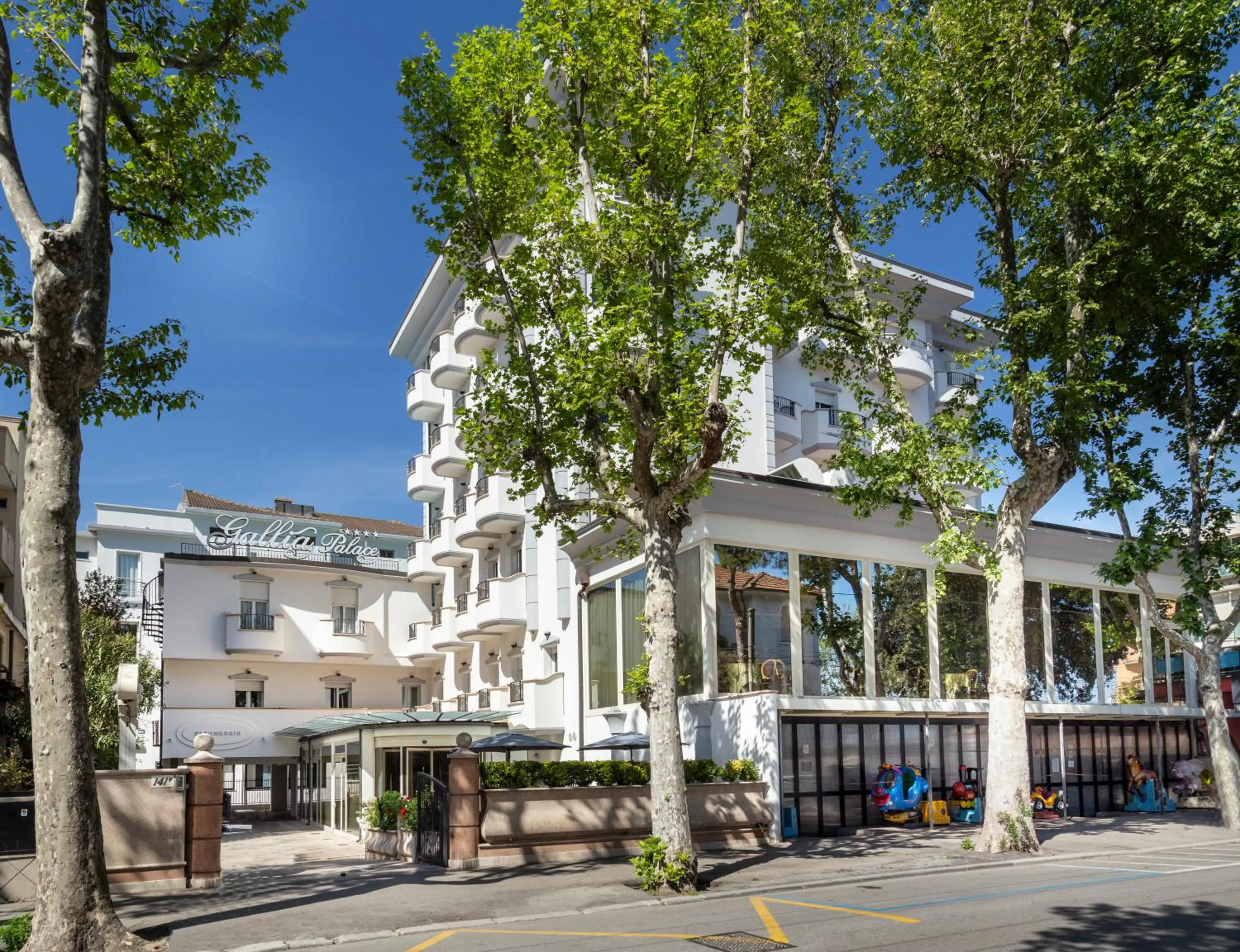 Property building in Hotel Gallia Palace