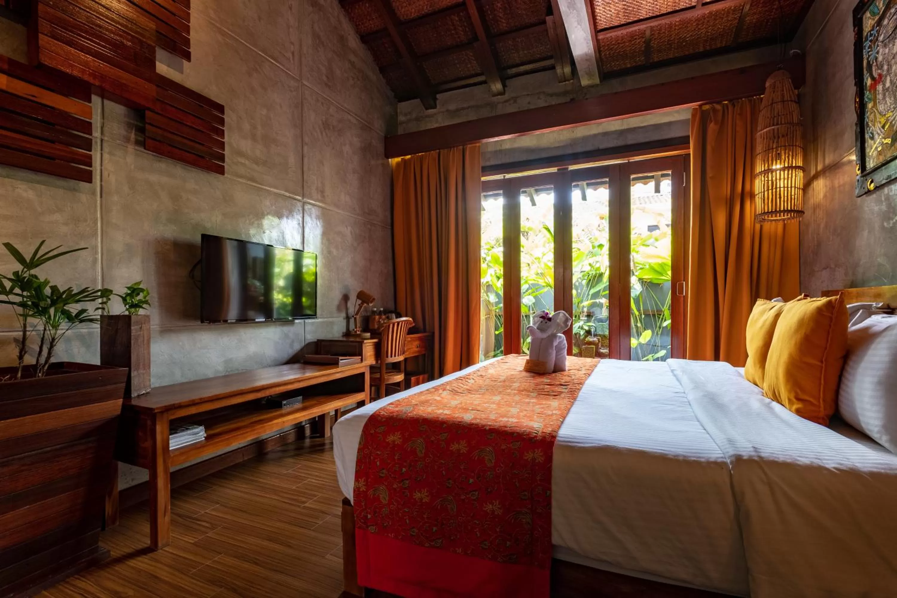 Bed in Ipoh Bali Hotel