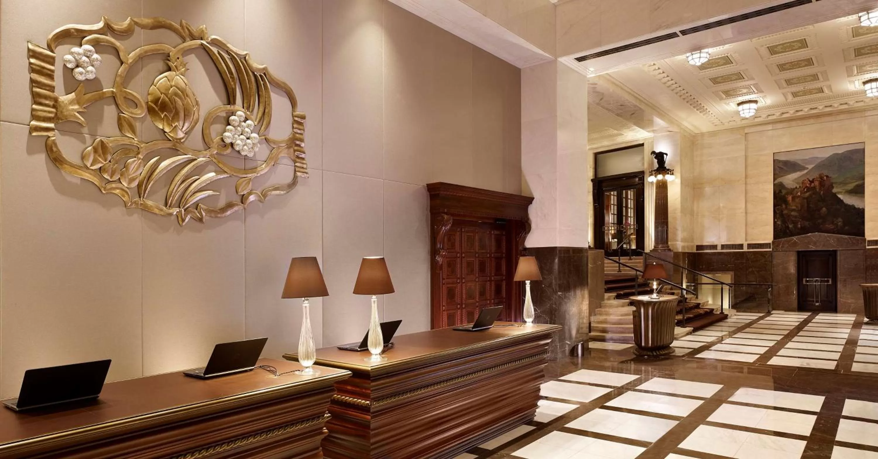 Lobby or reception in Park Hyatt Vienna