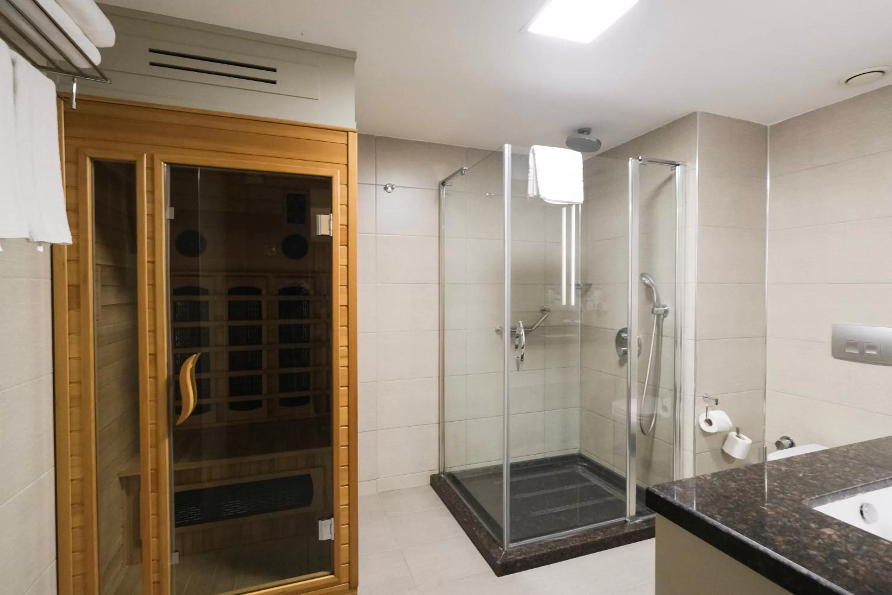 Shower in Ramada Plaza By Wyndham Izmir