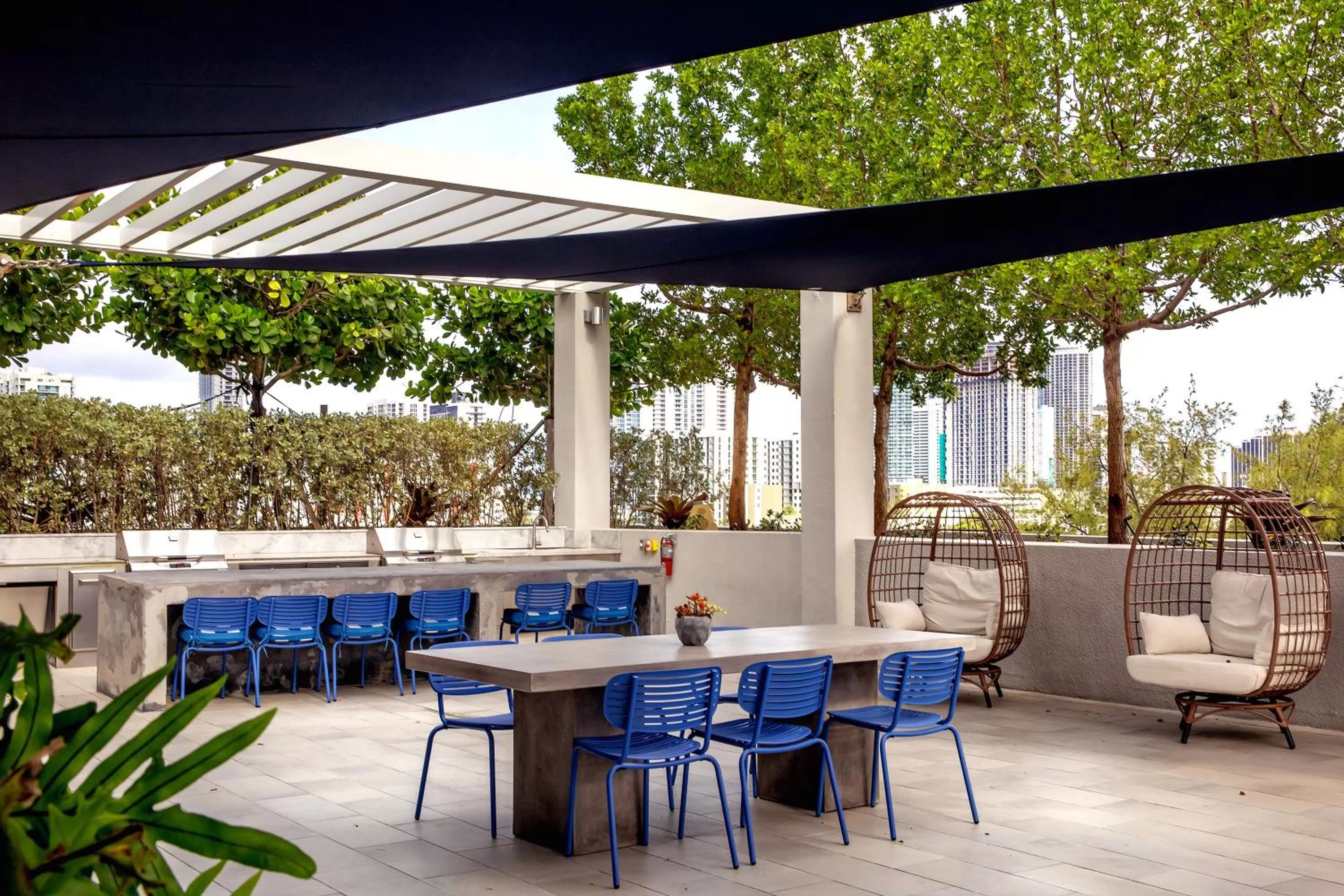 BBQ facilities in Sentral Wynwood