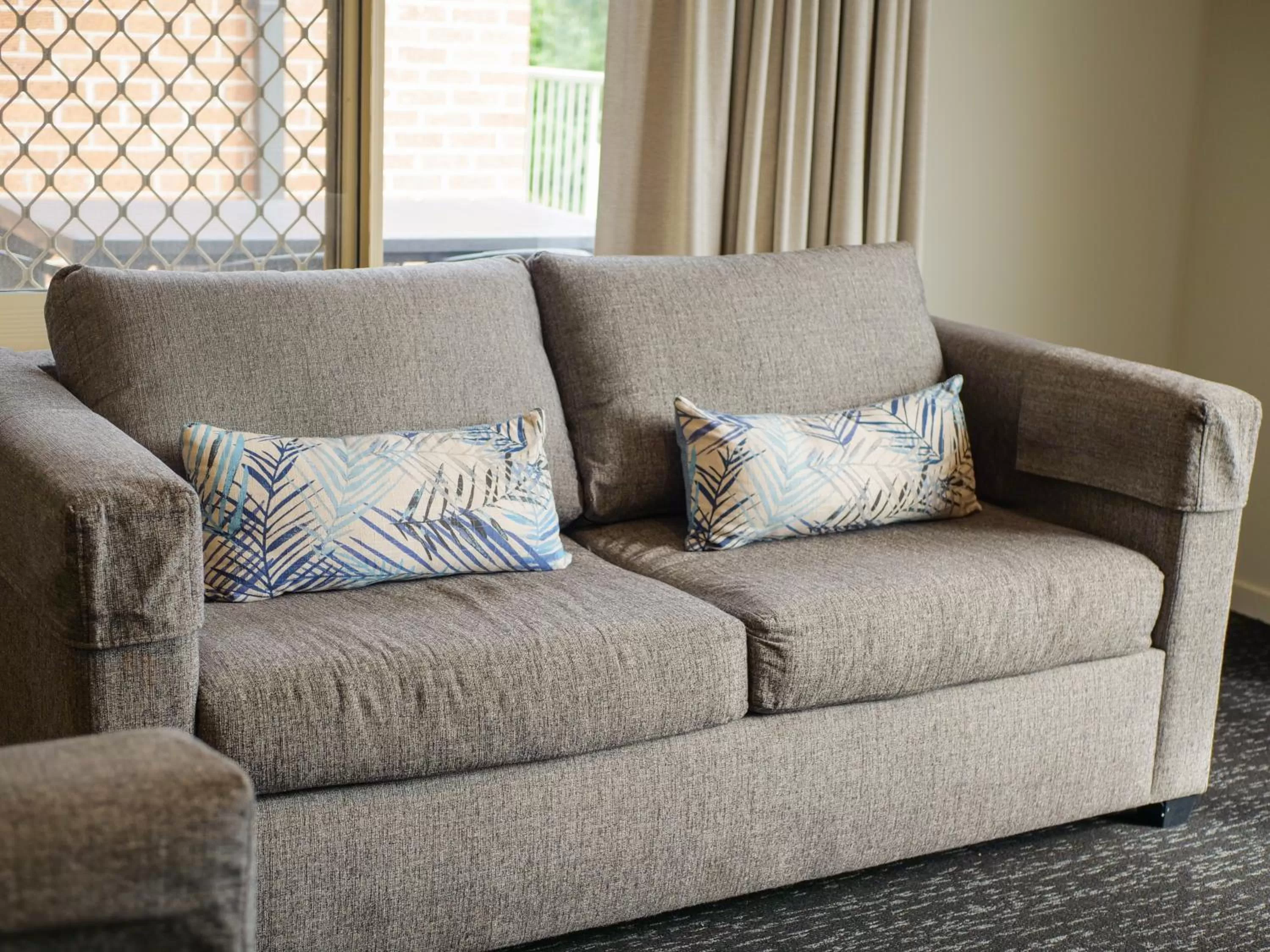 Seating area in Nightcap at Hinterland Hotel Nerang