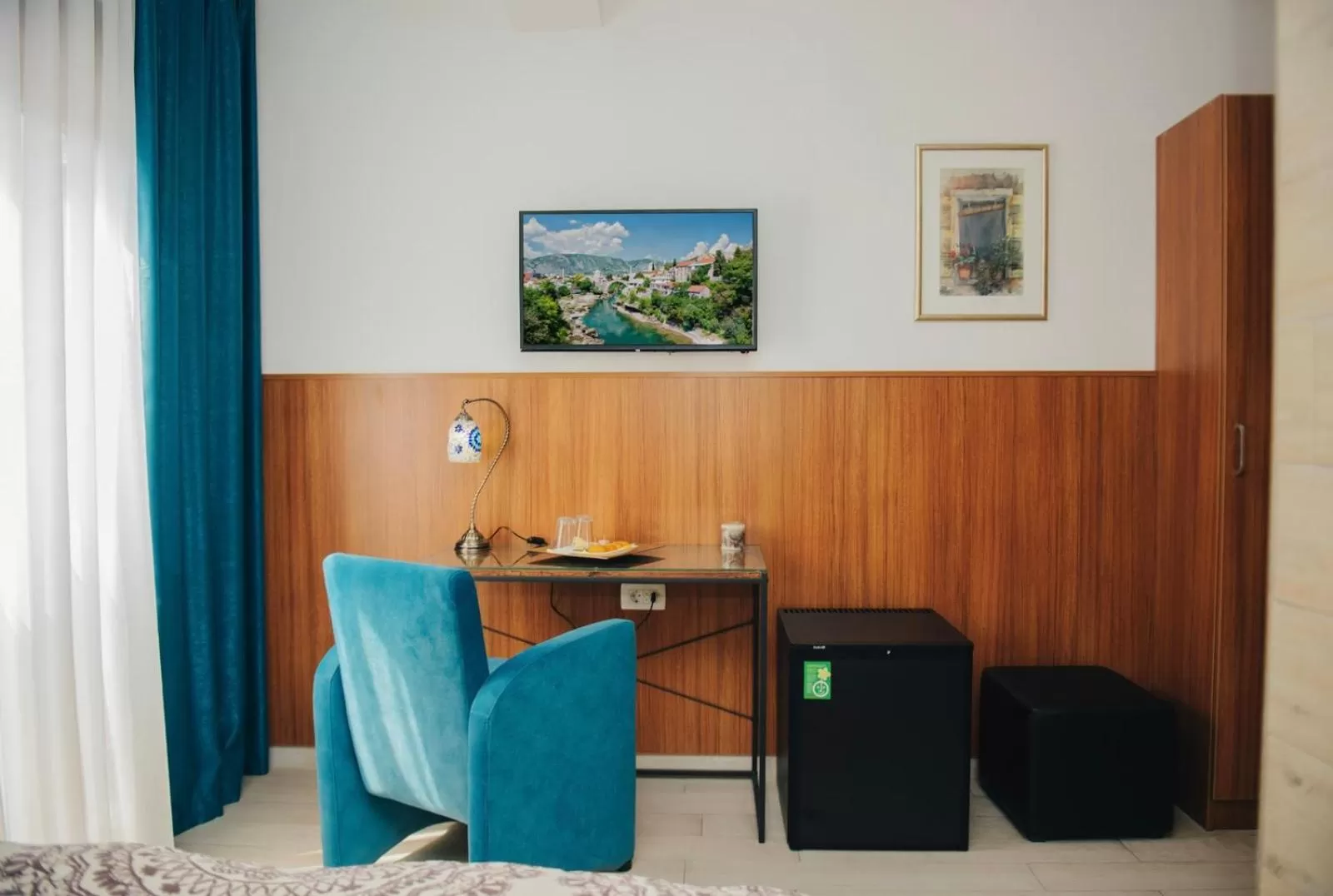 City view, TV/Entertainment Center in Hotel - Villa Lejla