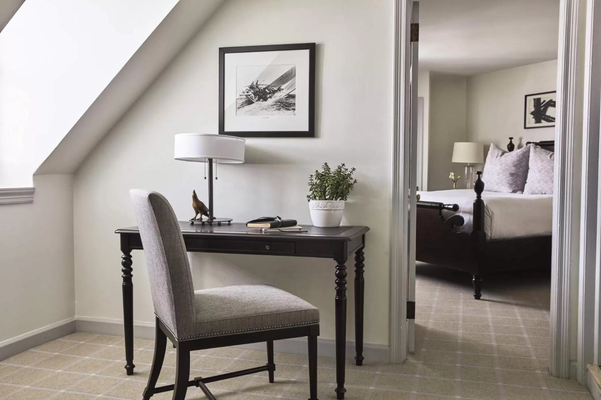 Bed in Inn at Perry Cabin