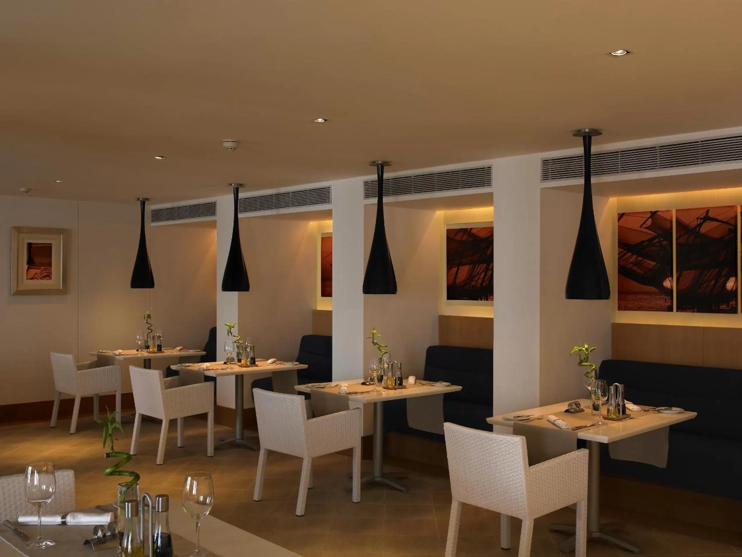 Dining area in The Leela Kovalam, A Raviz Hotel