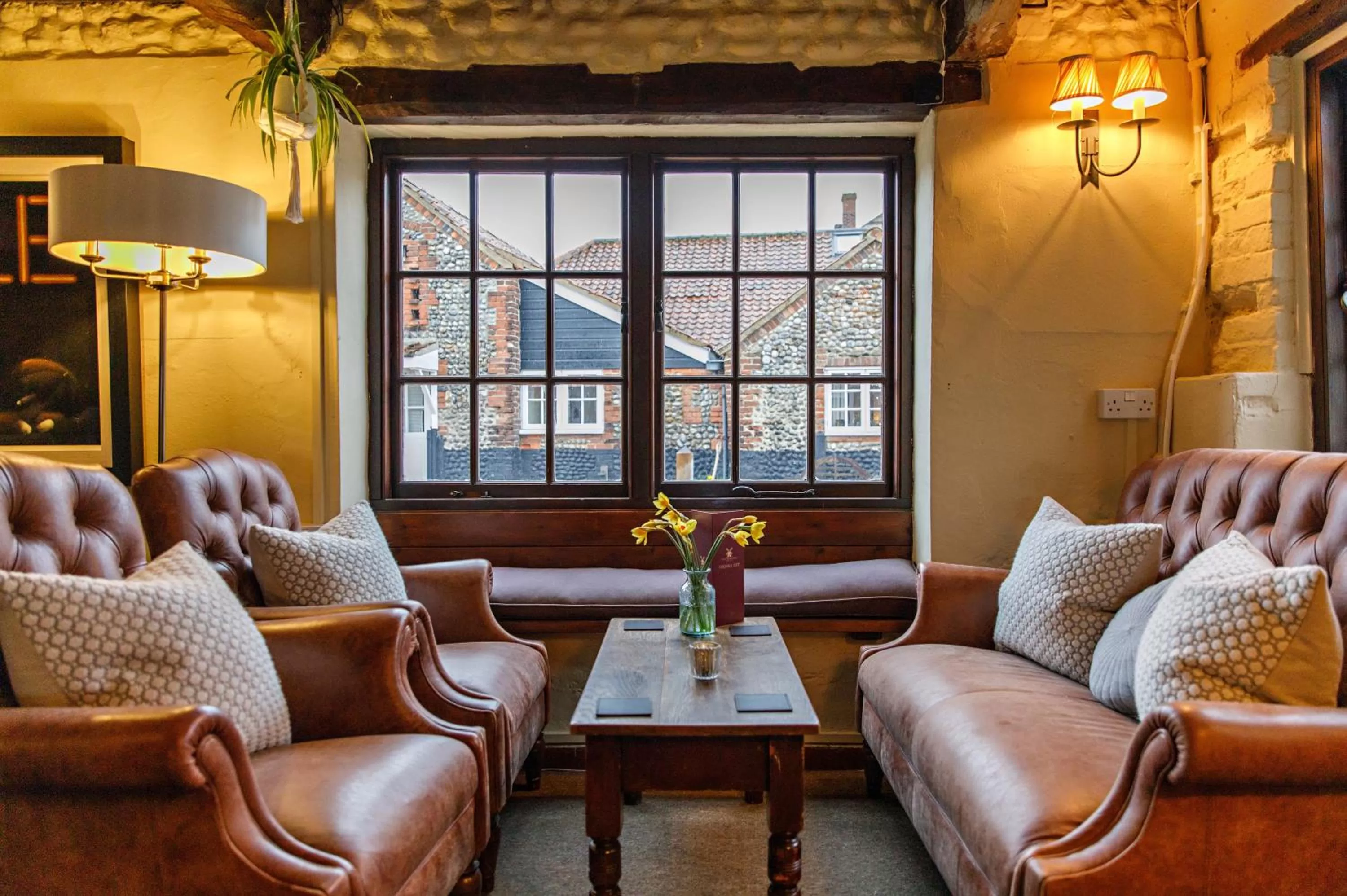 Living room in Cley Windmill