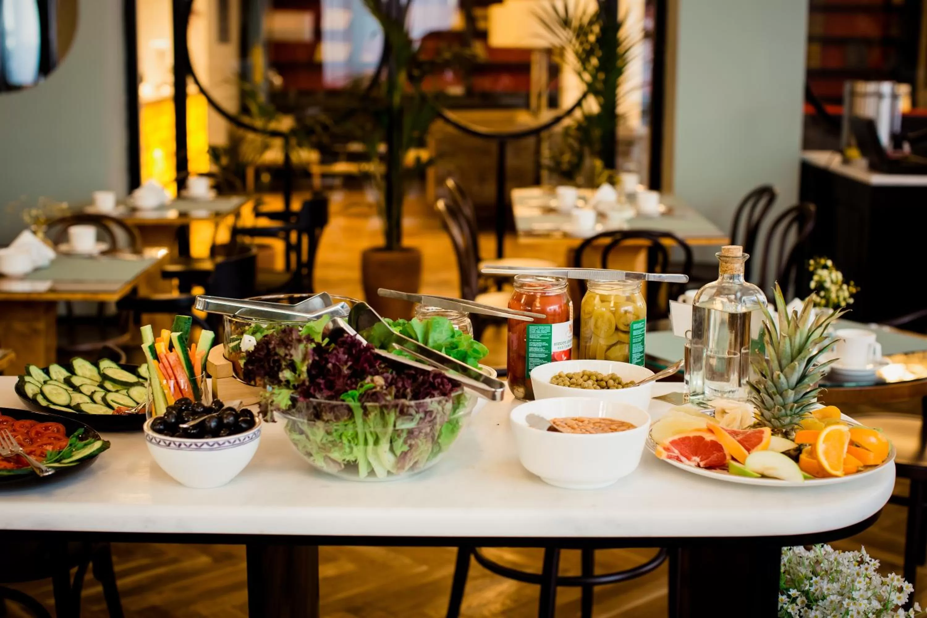 Buffet breakfast in Europe Hotel