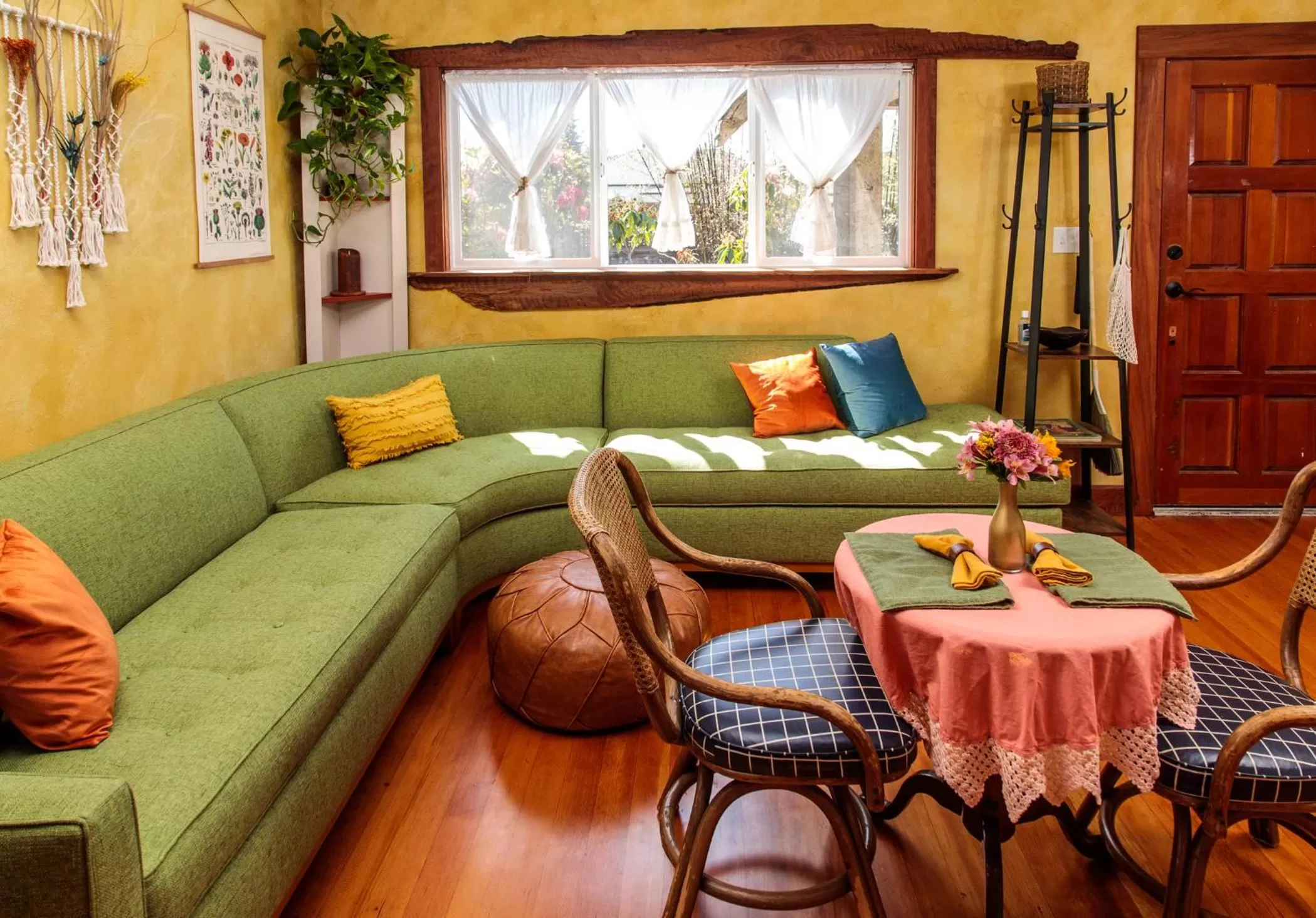Seating Area in The Front Porch Hidden Oasis
