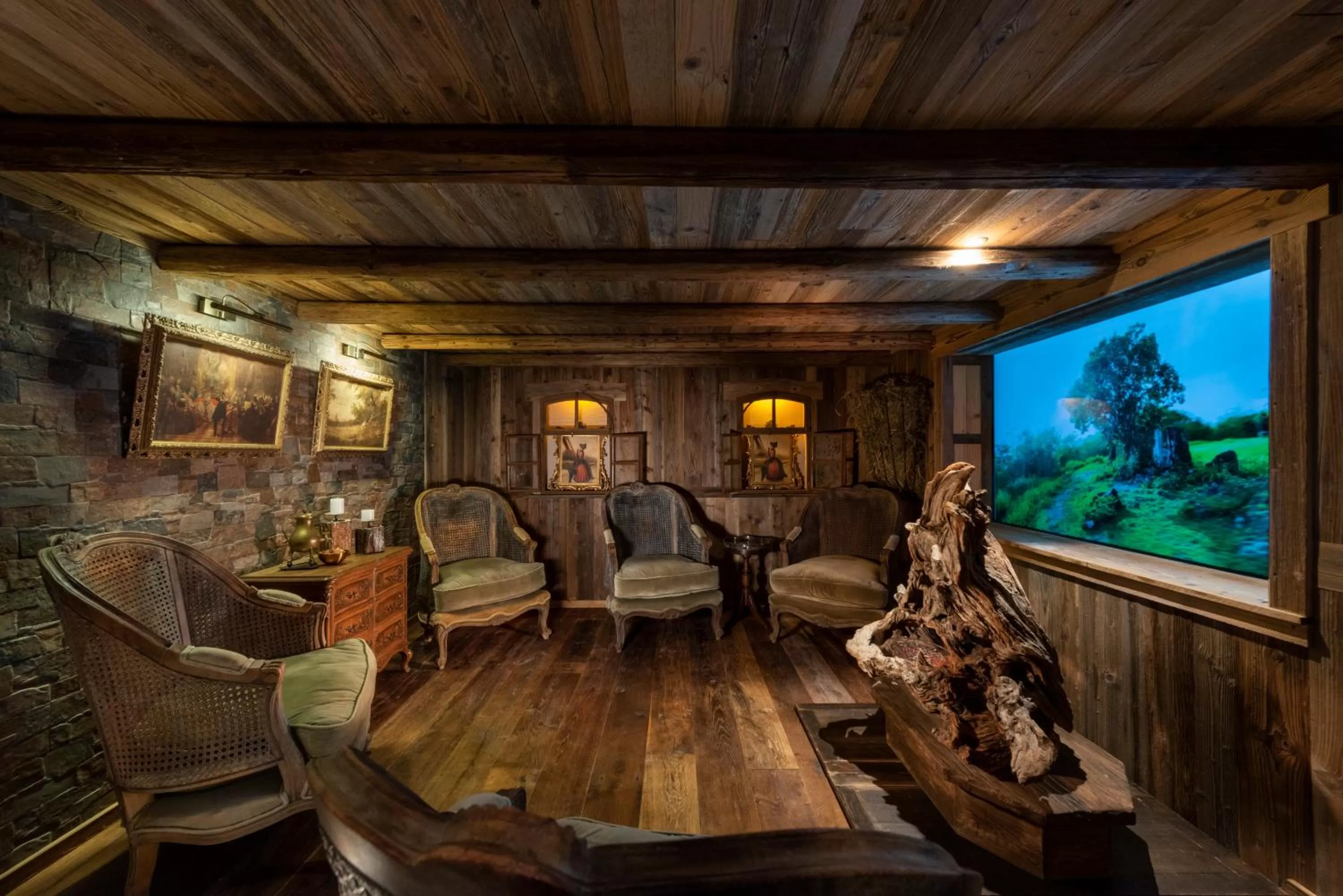 Sauna in Wellnesshotel Seeschlößchen - Privat- Spa & Naturresort