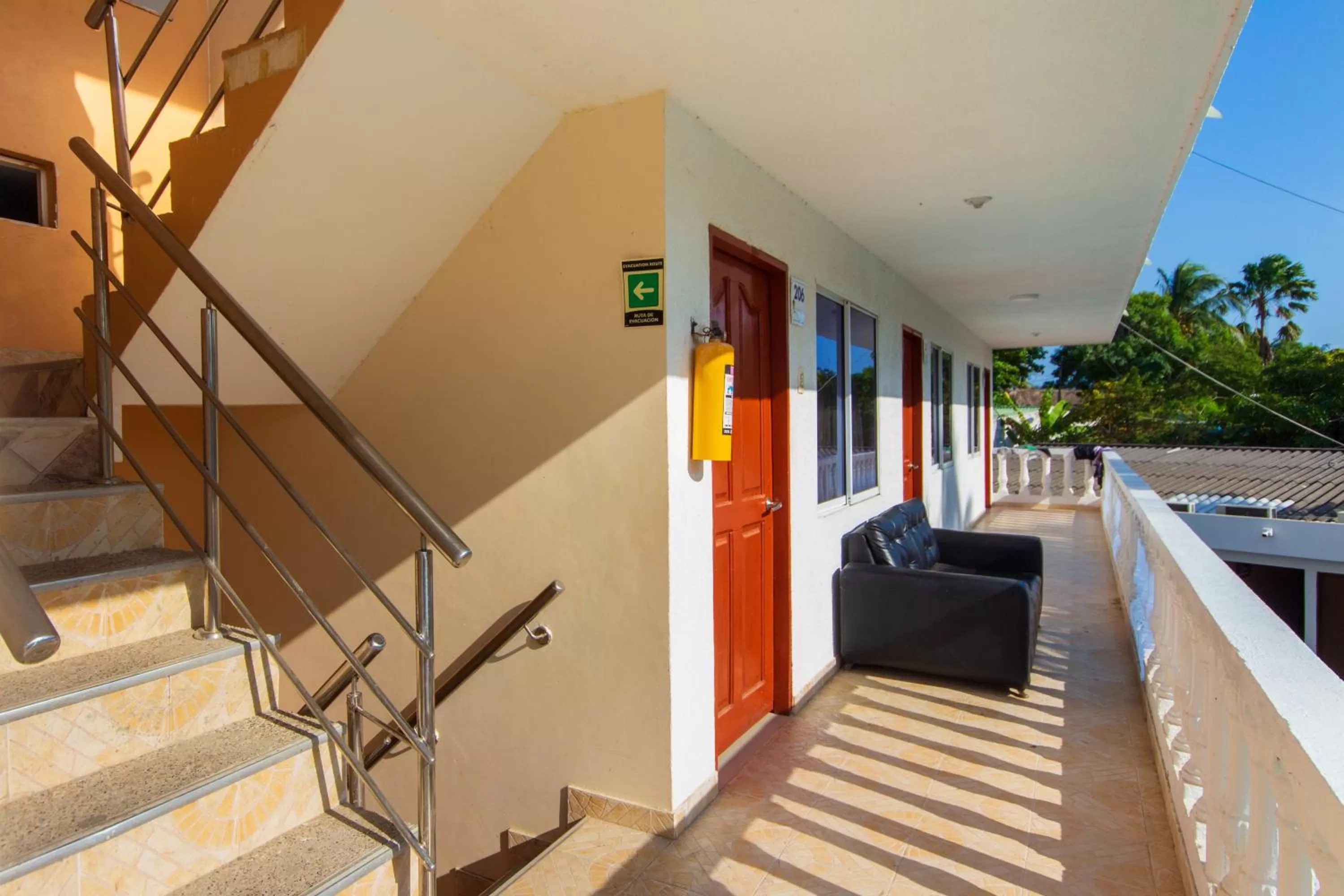 Balcony/Terrace in Hotel Boquilla Suites By GEH Suites