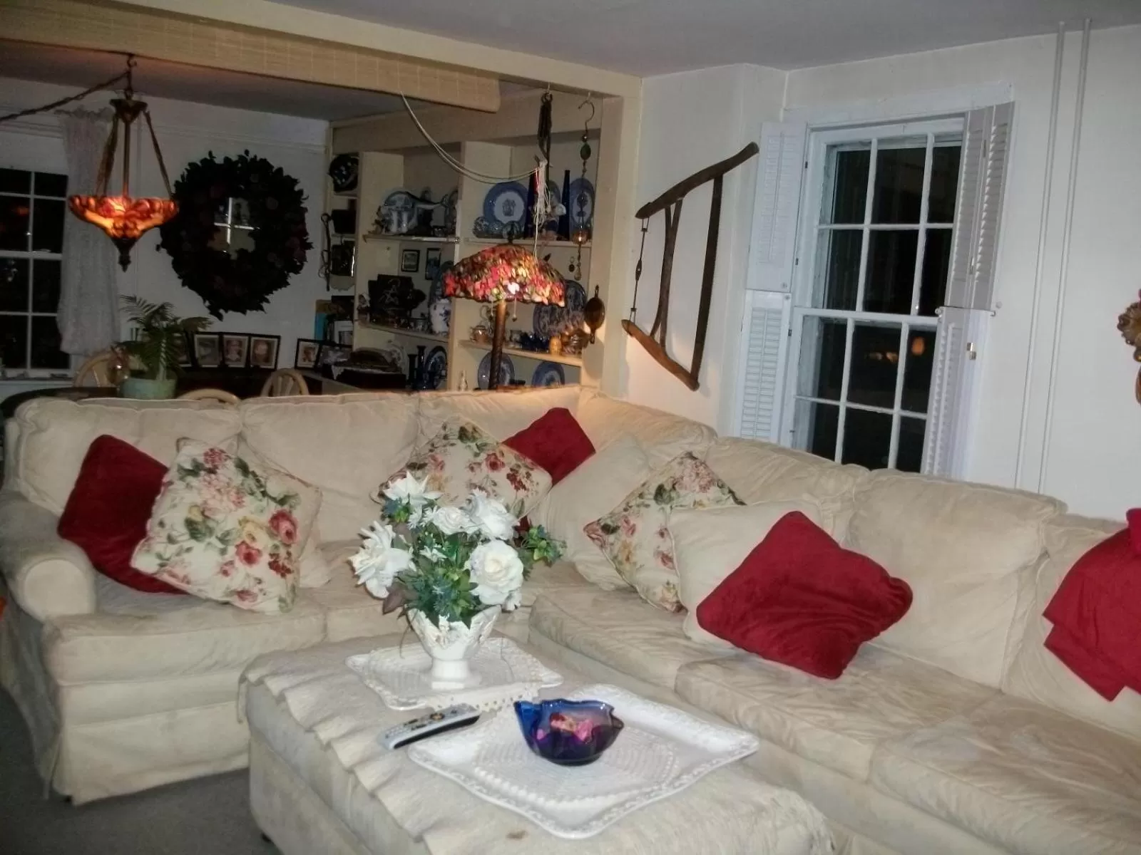 Living room in A Meadow House