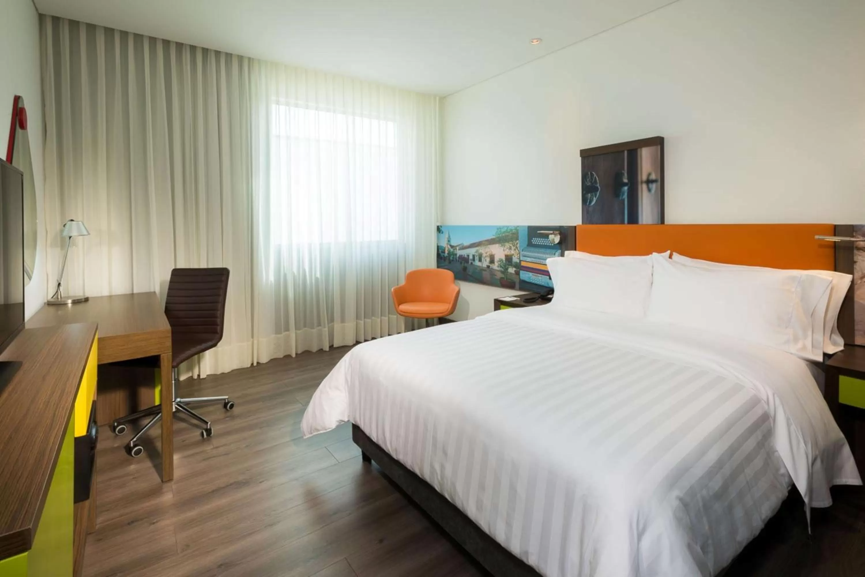 Bedroom, Bed in Hampton By Hilton Valledupar