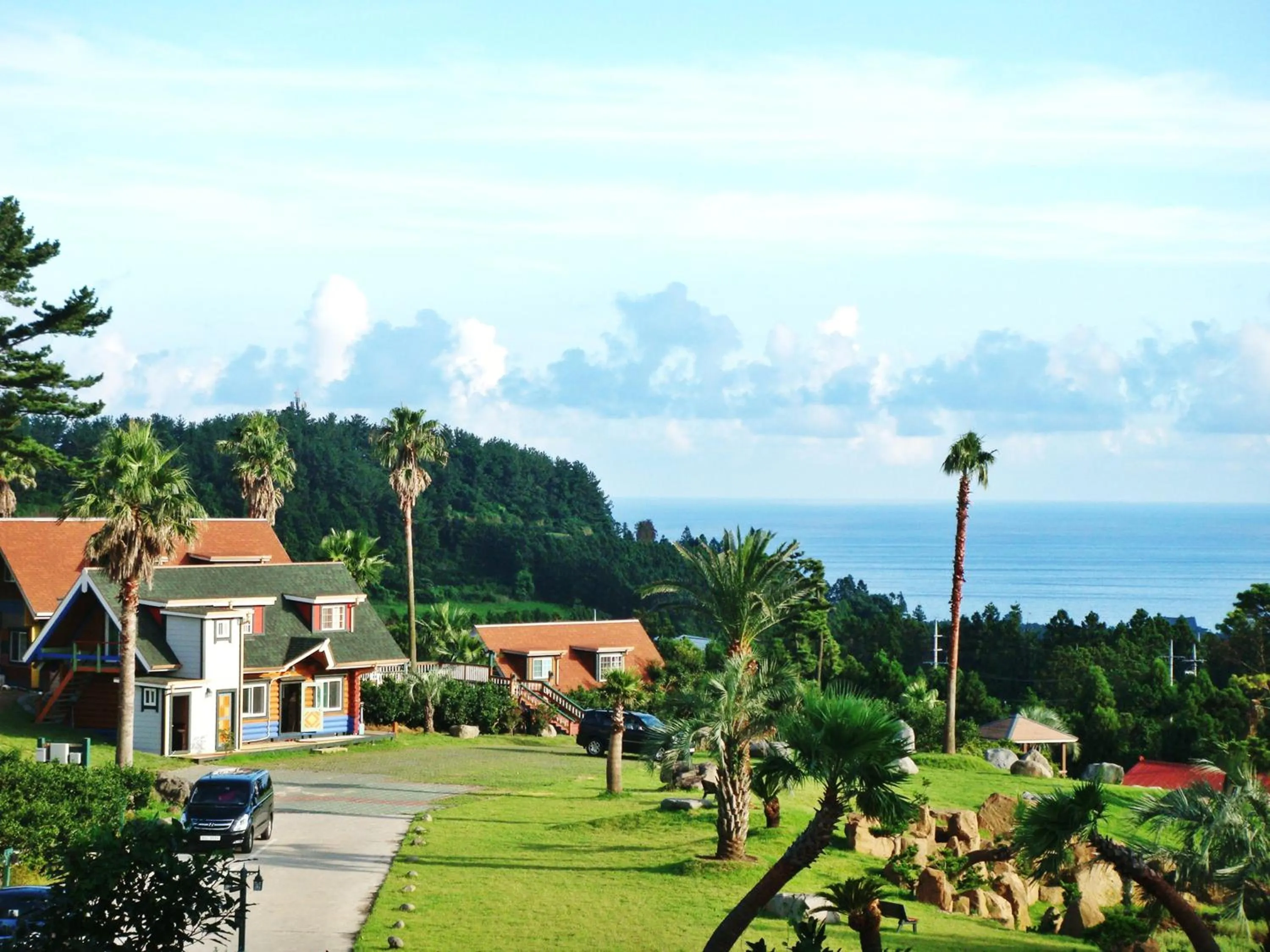 View (from property/room) in Jungmun Log Pension & Resort