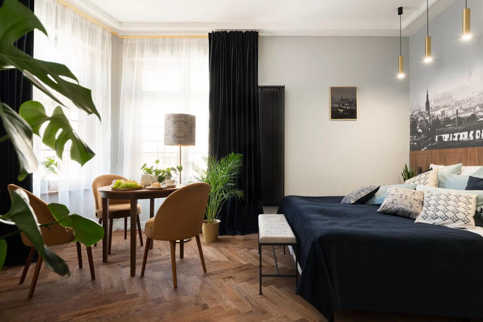 Photo of the whole room, Bed in Starowislna 77