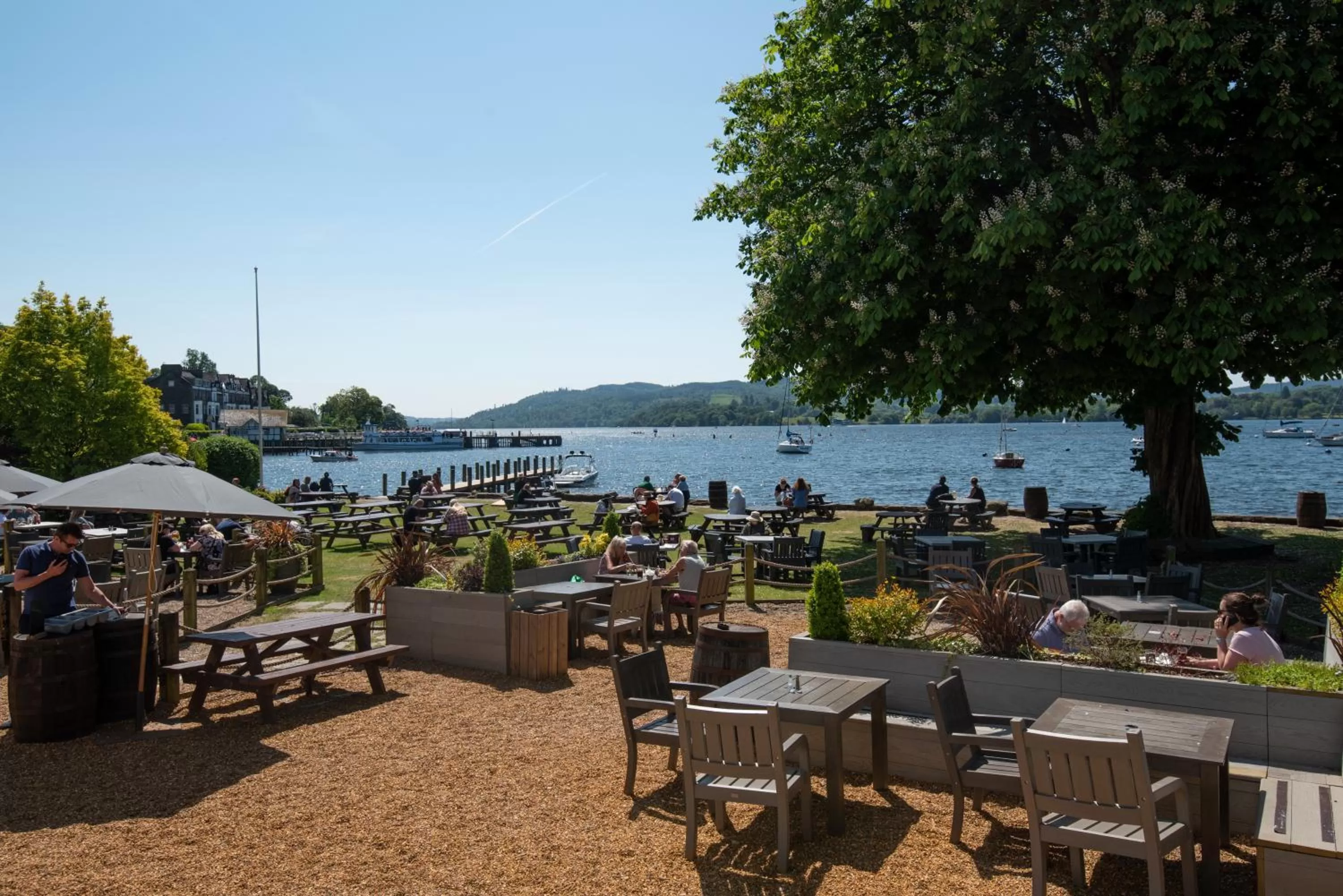 Garden, Restaurant/Places to Eat in Wateredge Inn- The Inn Collection Group