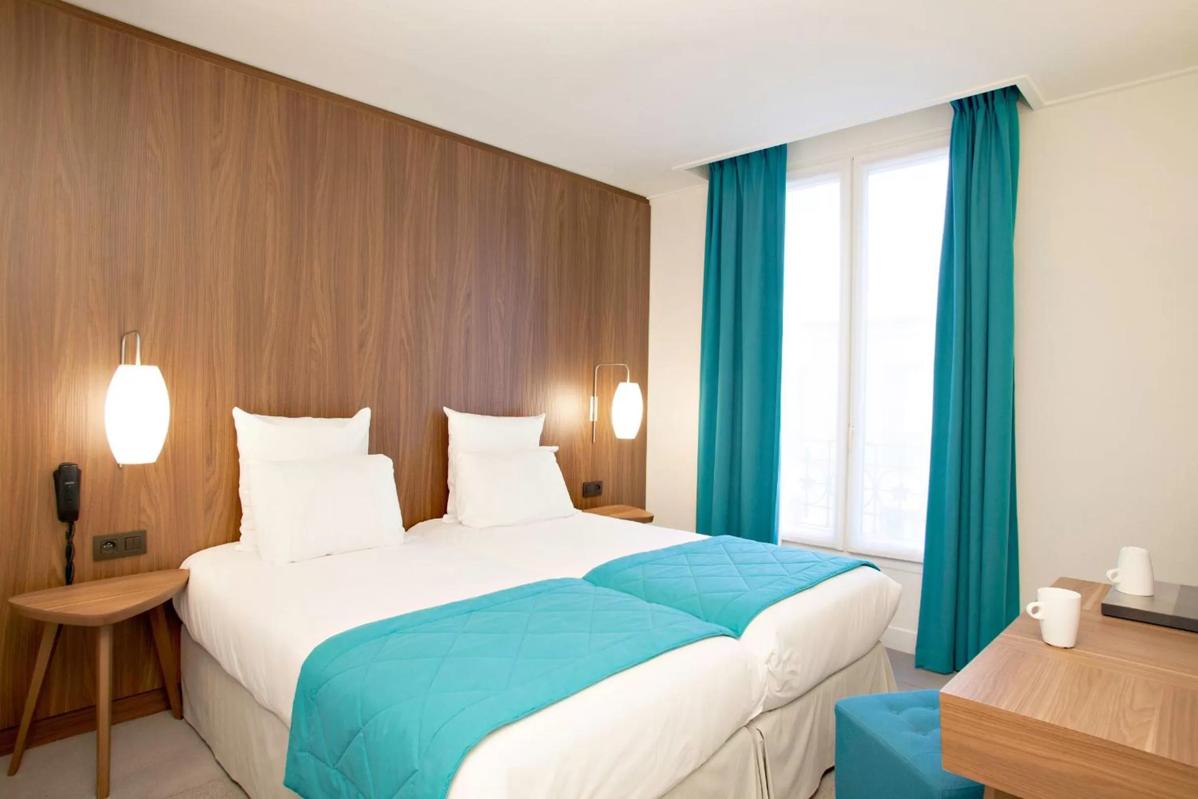 Bedroom, Bed in Best Western Plus 61 Paris Nation Hotel