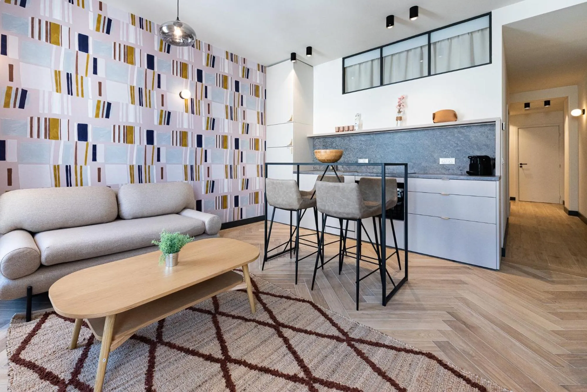 Living room in Florella Croisette Apartment