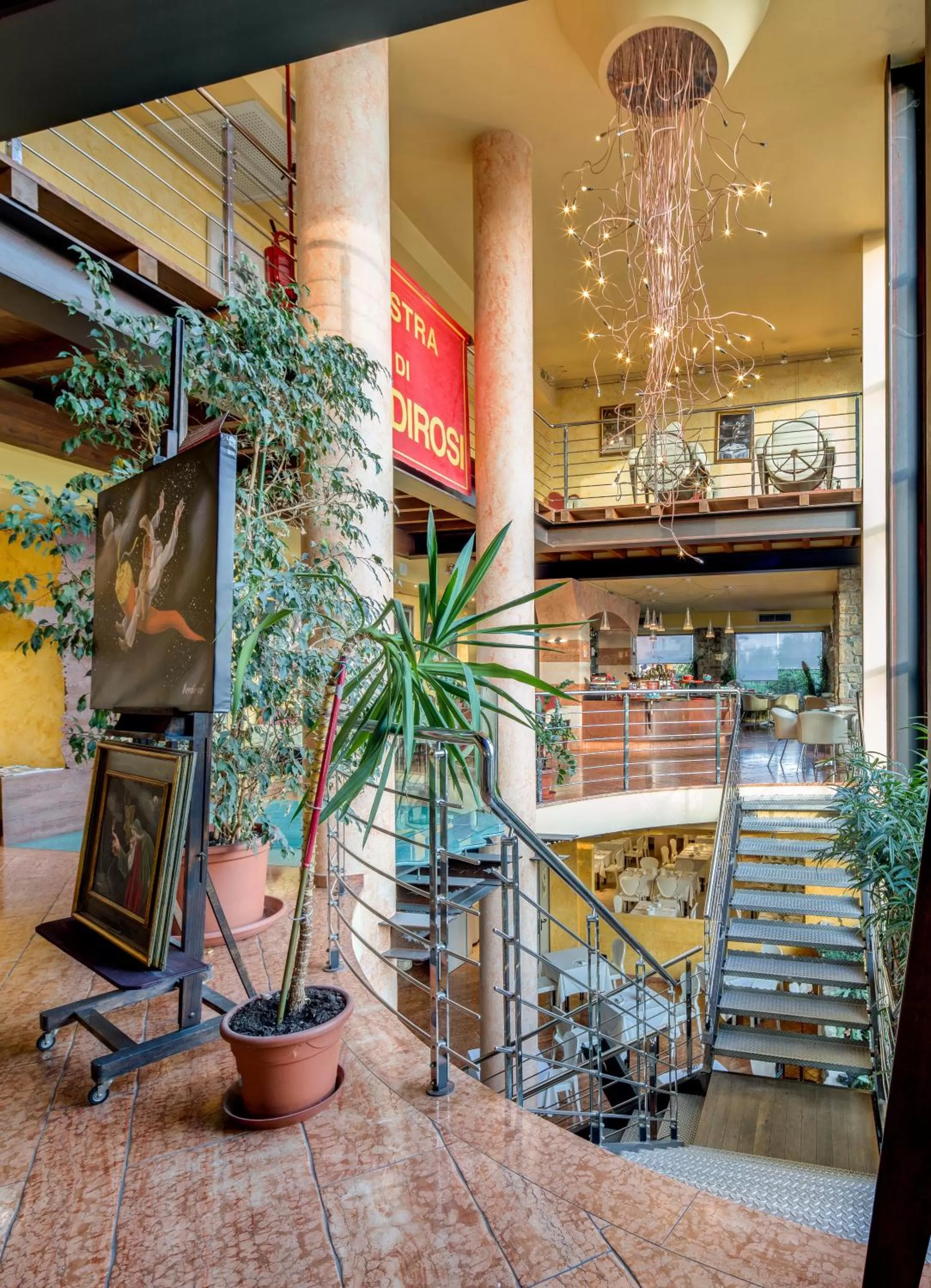 Lobby or reception in Art & Hotel Aeroporto