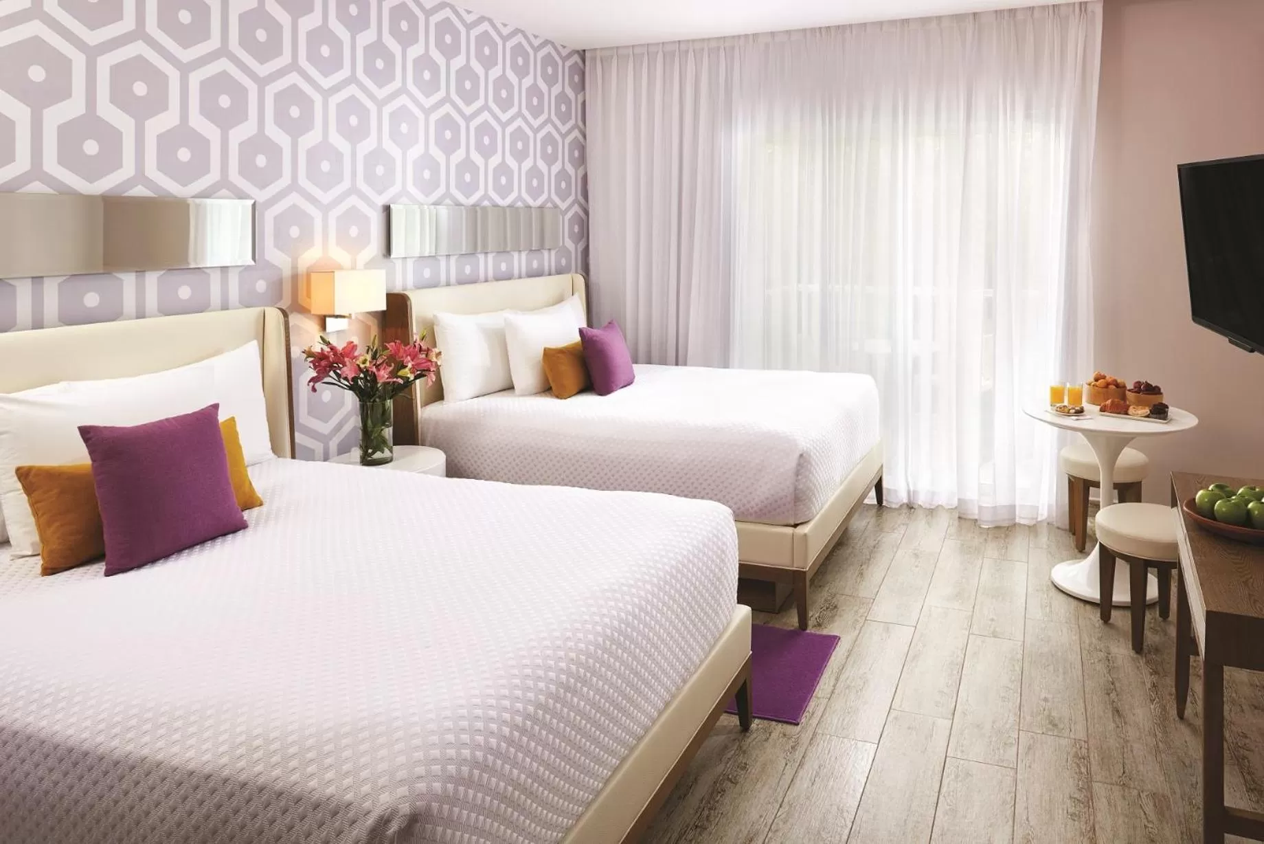 Bed in The Fives Beach Hotel & Residences - All Senses Inclusive