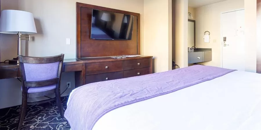 Bed in Red Garter Hotel & Casino by Red Lion Hotels