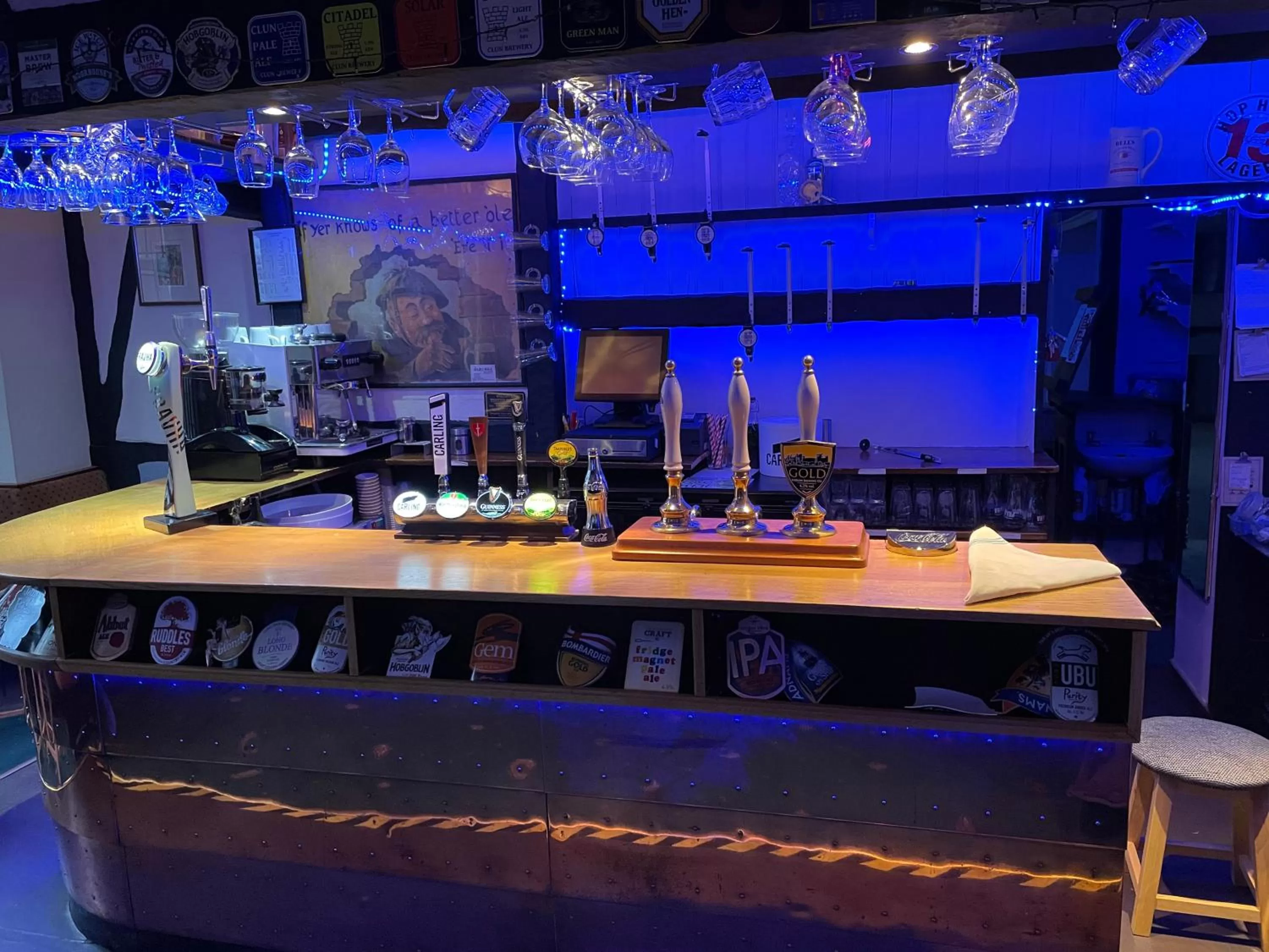 Lounge or bar in The Stokesay Inn & B&B