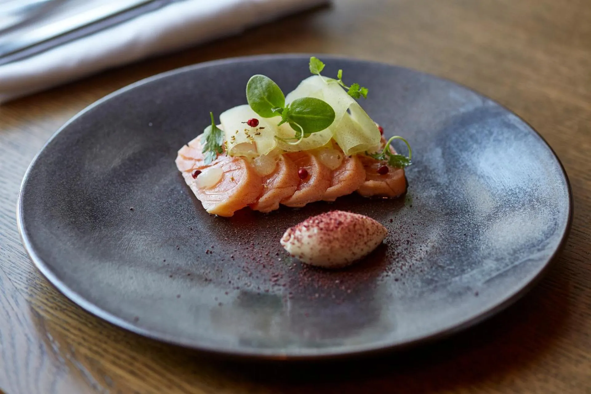 Food close-up in Four Seasons Hotel Hampshire