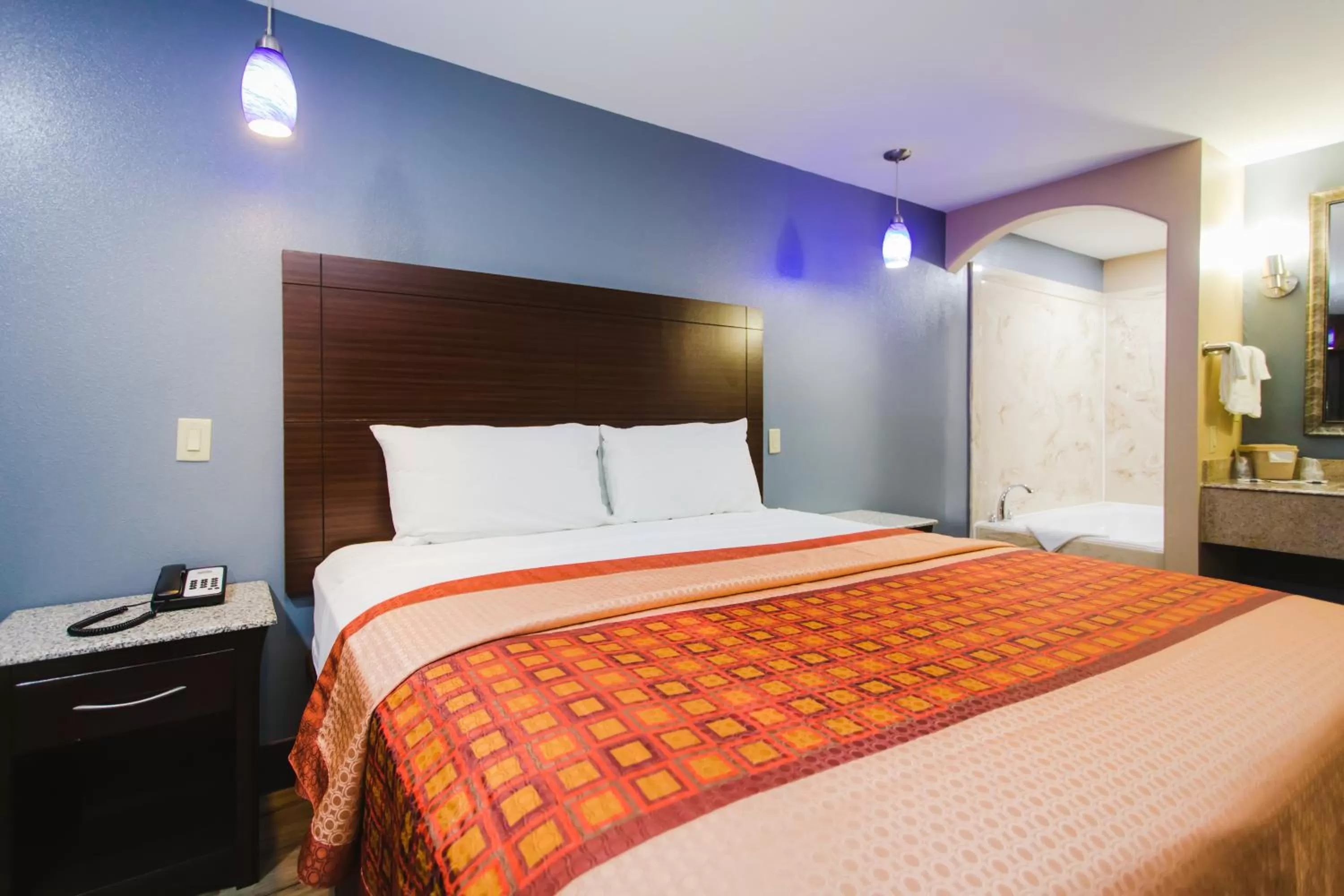 Bed in Home Place Inn