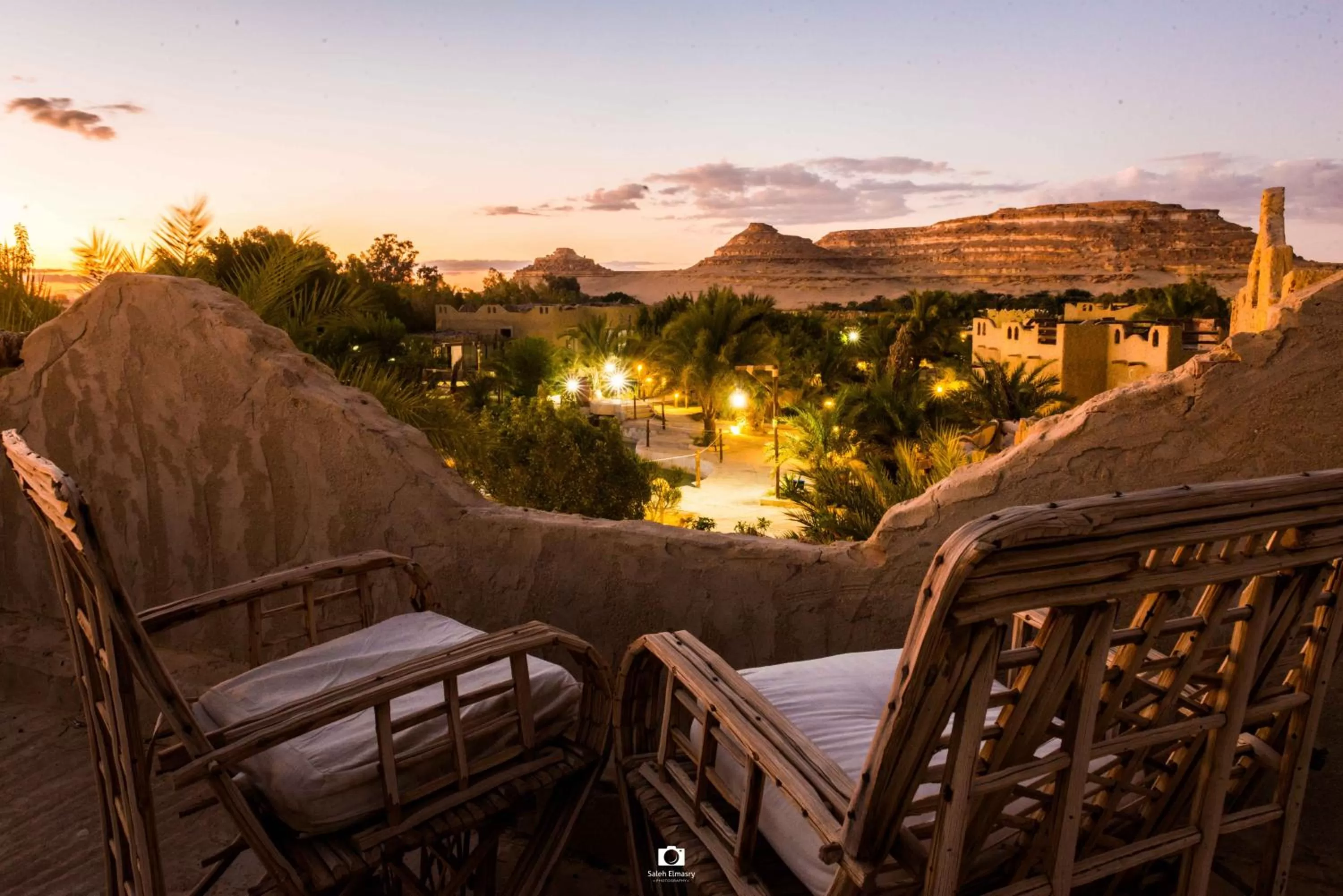 Mountain view in Siwa Shali Resort