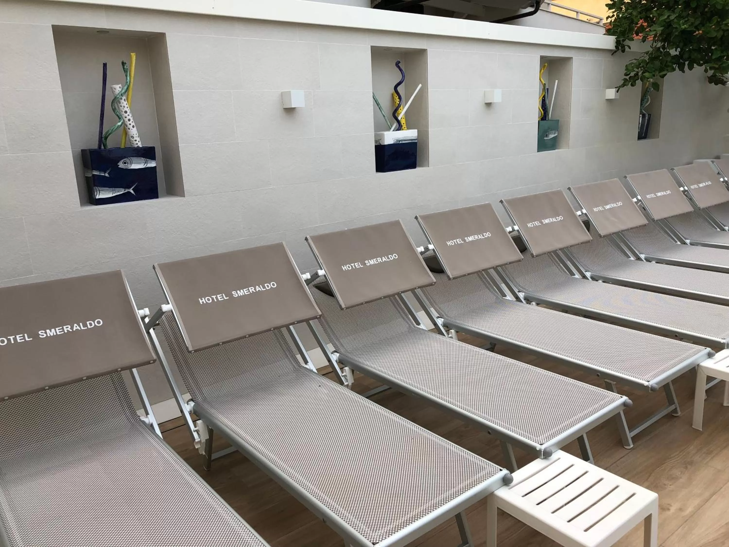 Swimming pool in Hotel Smeraldo