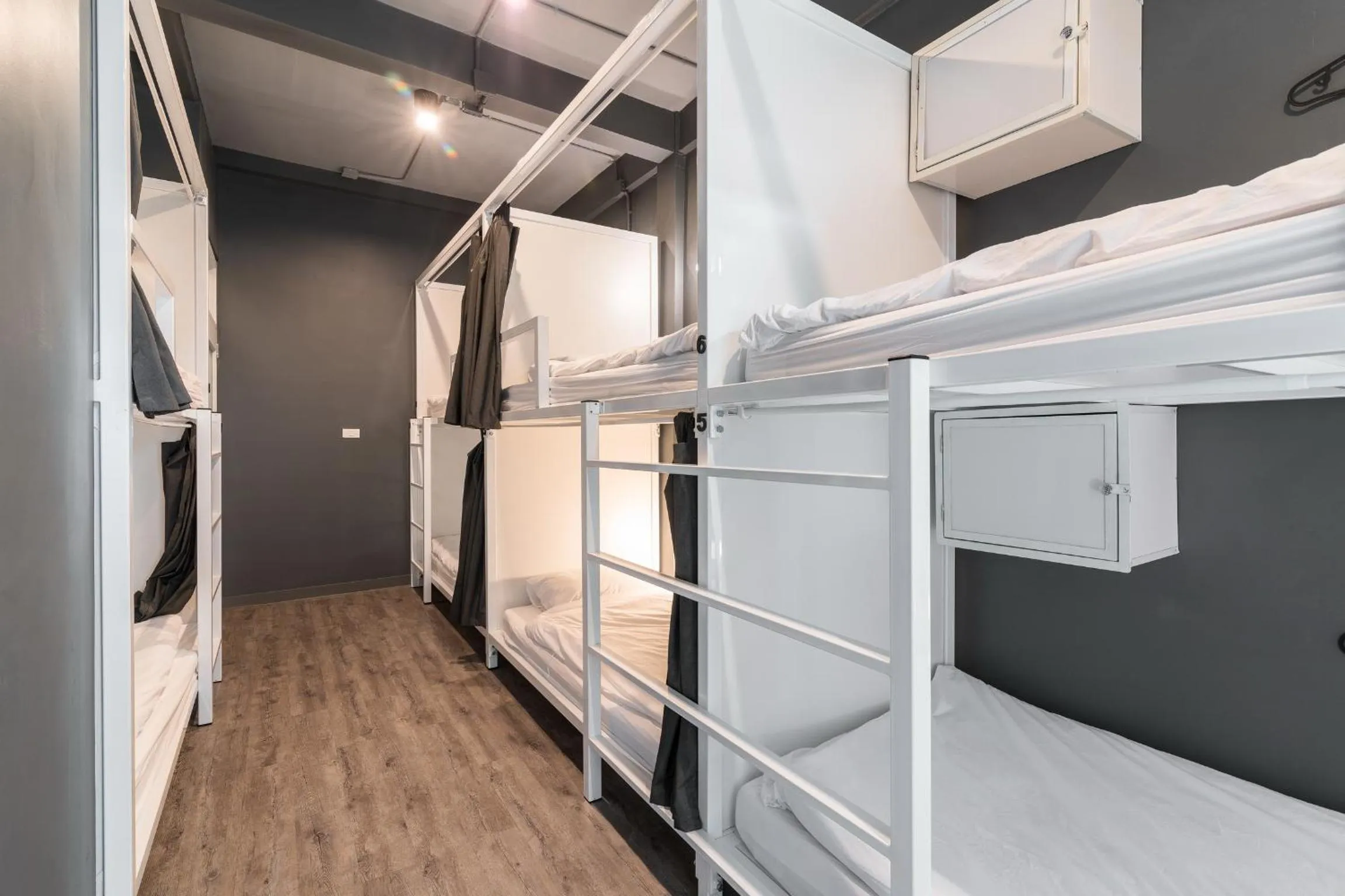 bunk bed in The Cocoon Hostel