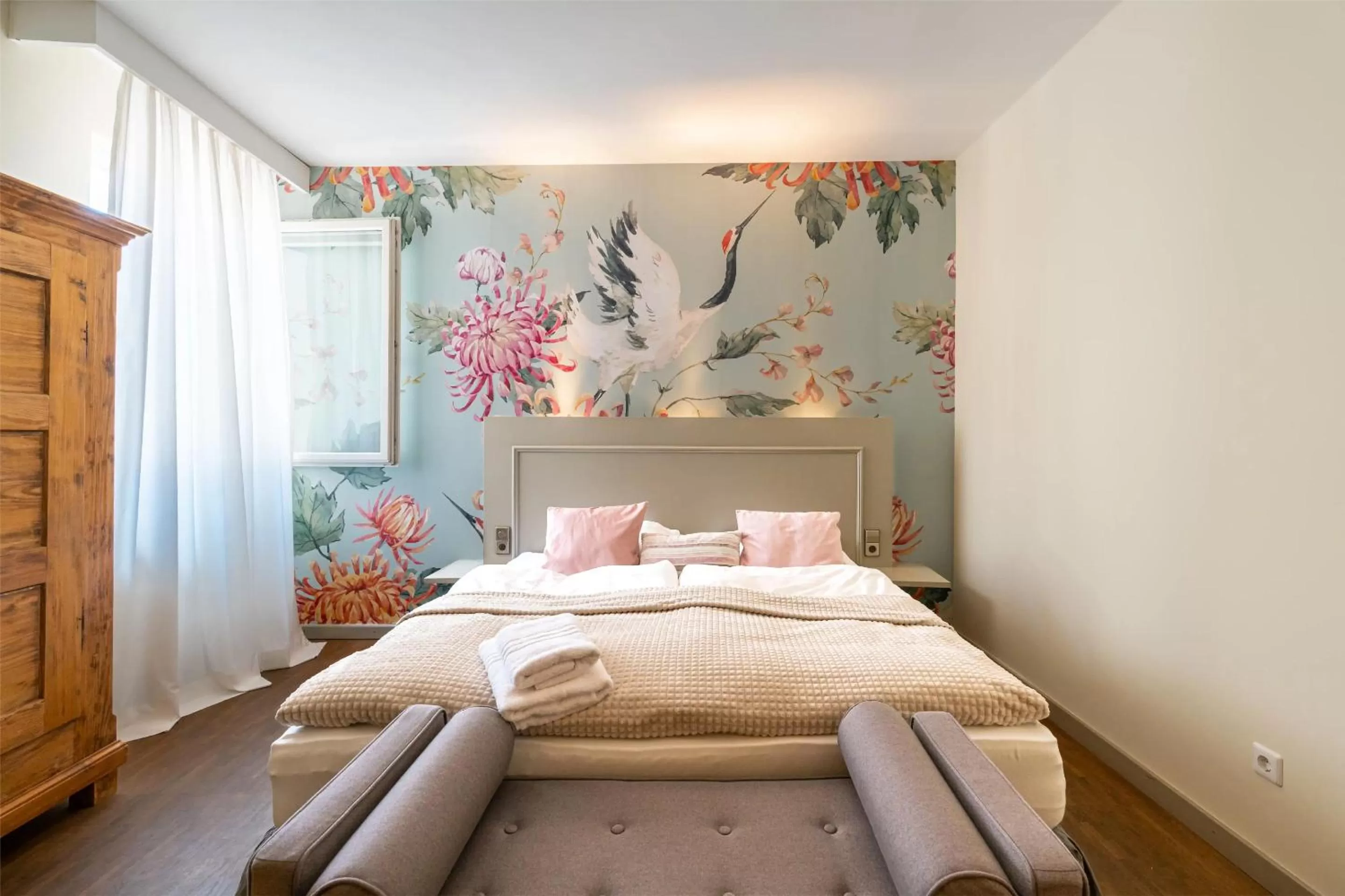 Bedroom, Bed in Hotel Schiller