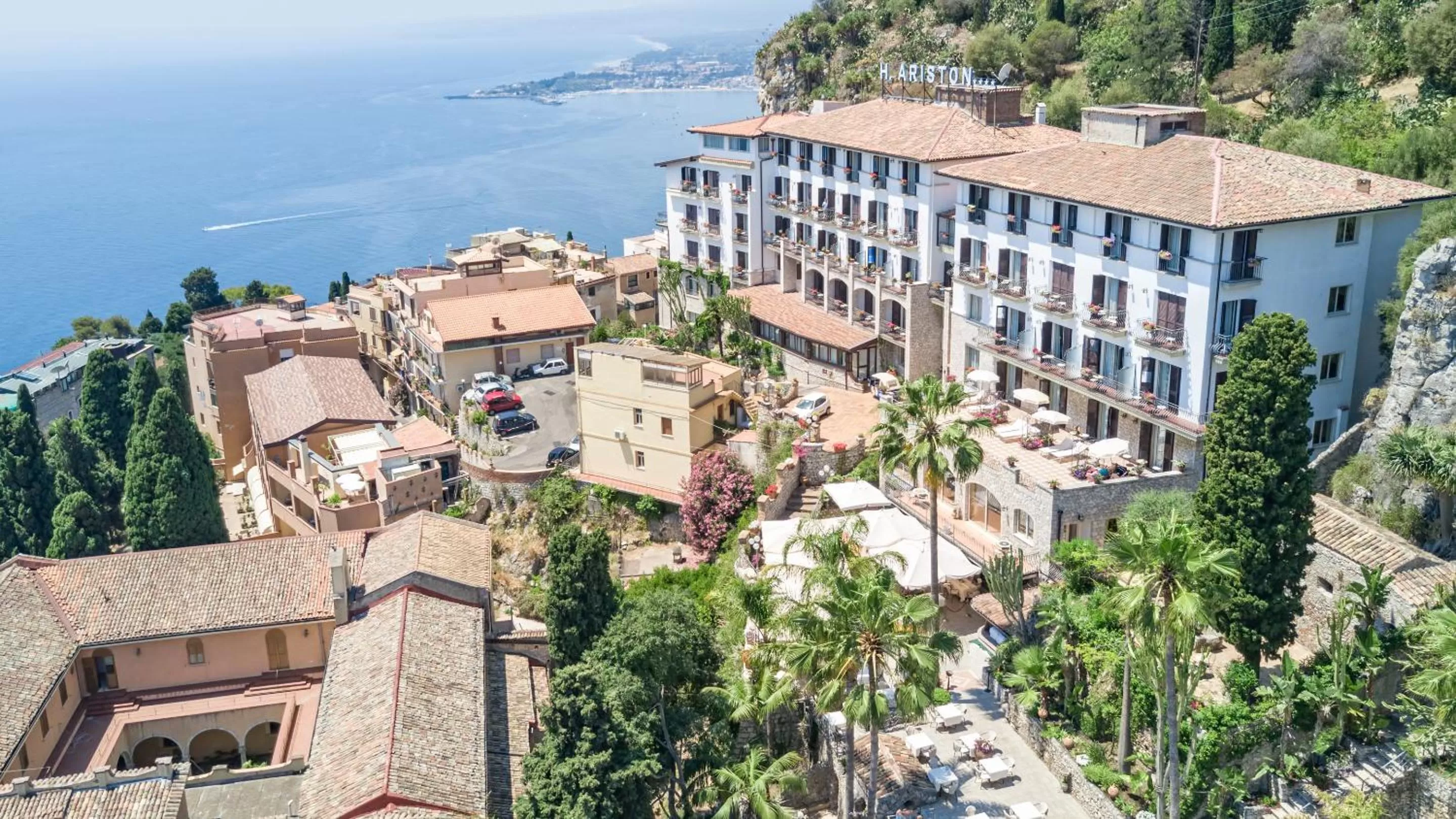 Bird's eye view in Hotel Ariston and Palazzo Santa Caterina