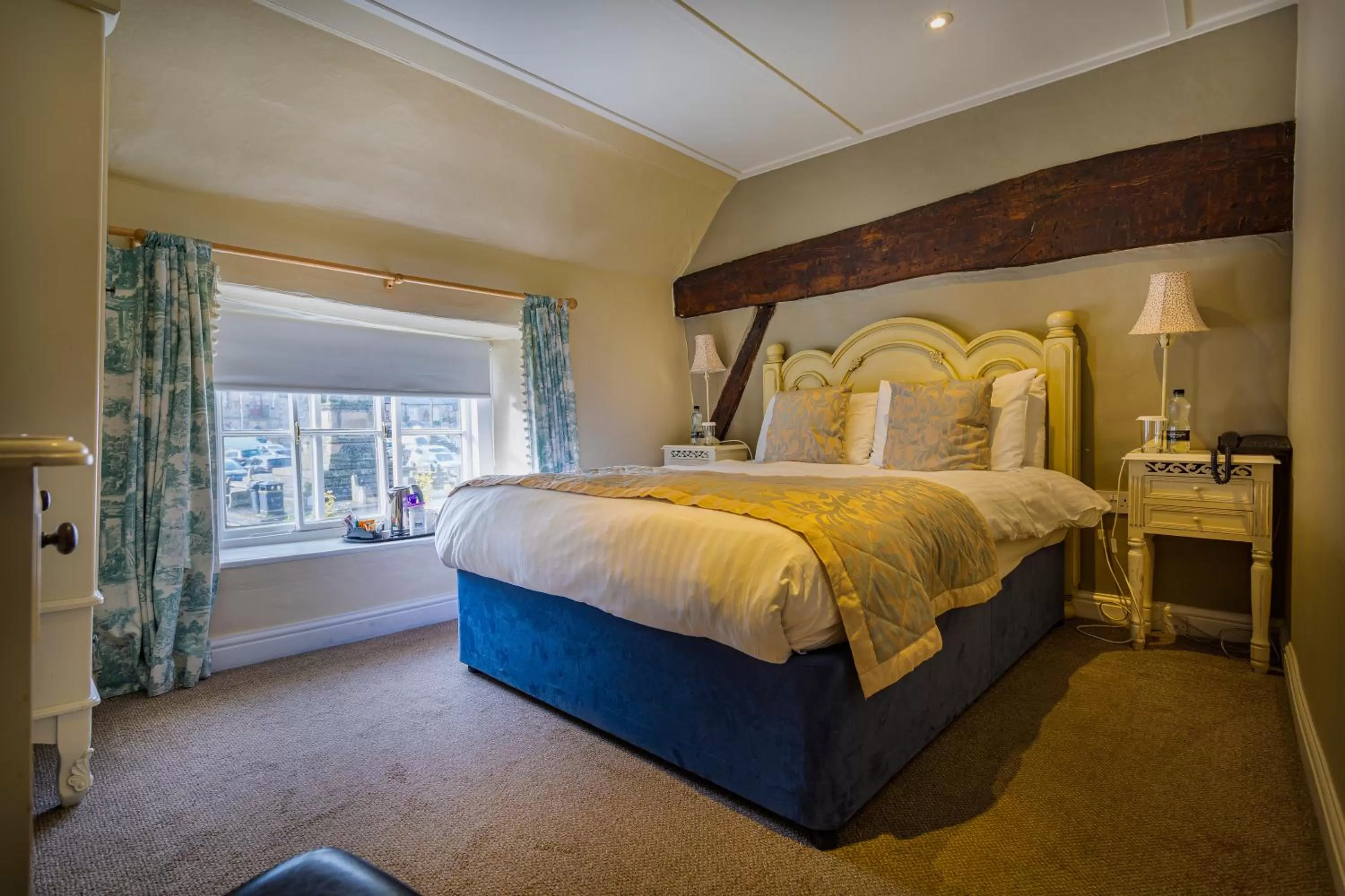 Bedroom, Bed in The Feathers Hotel, Helmsley, North Yorkshire - The Coaching Inn Group