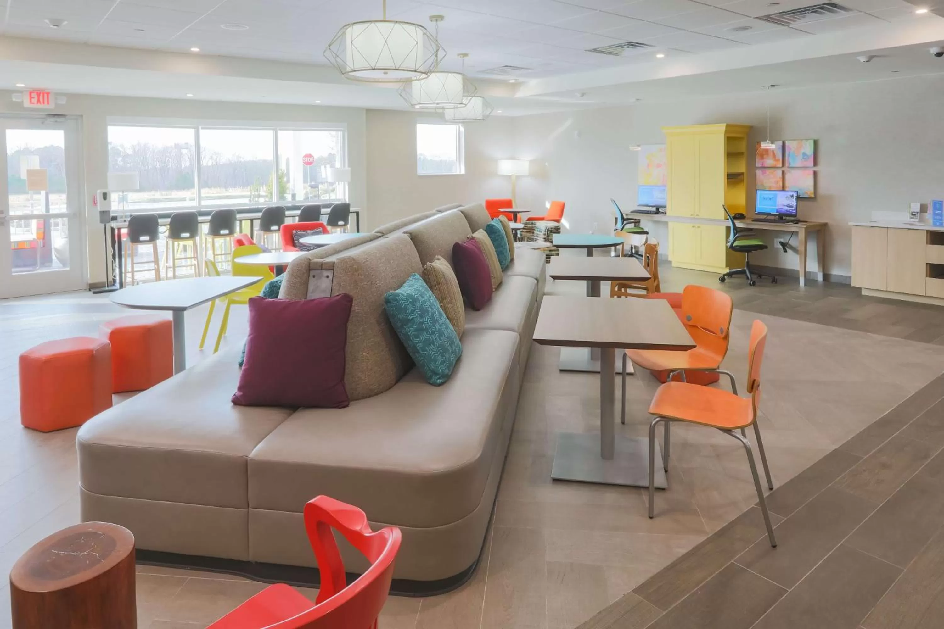 Lobby or reception in Home2 Suites By Hilton Cumming Atlanta, Ga