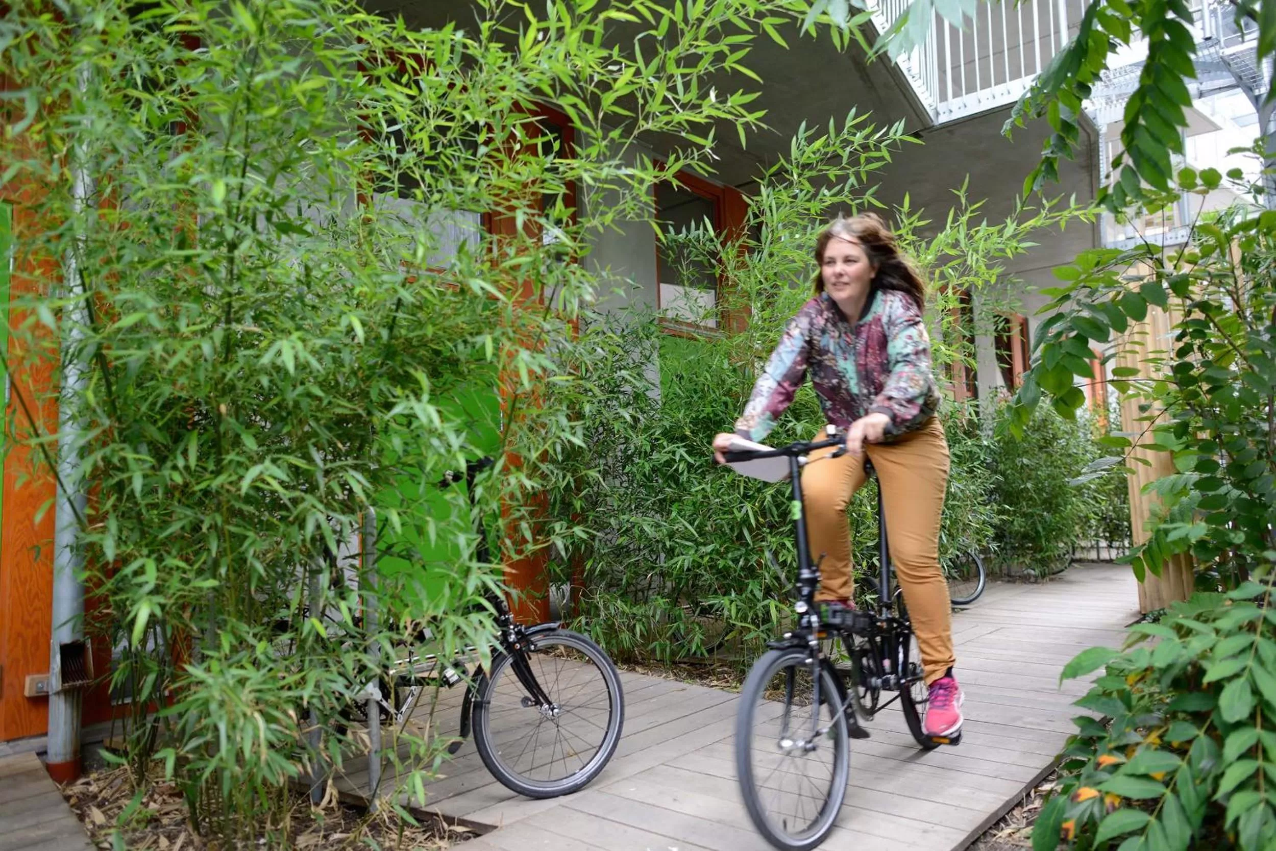 Cycling in Ohboy Hotell