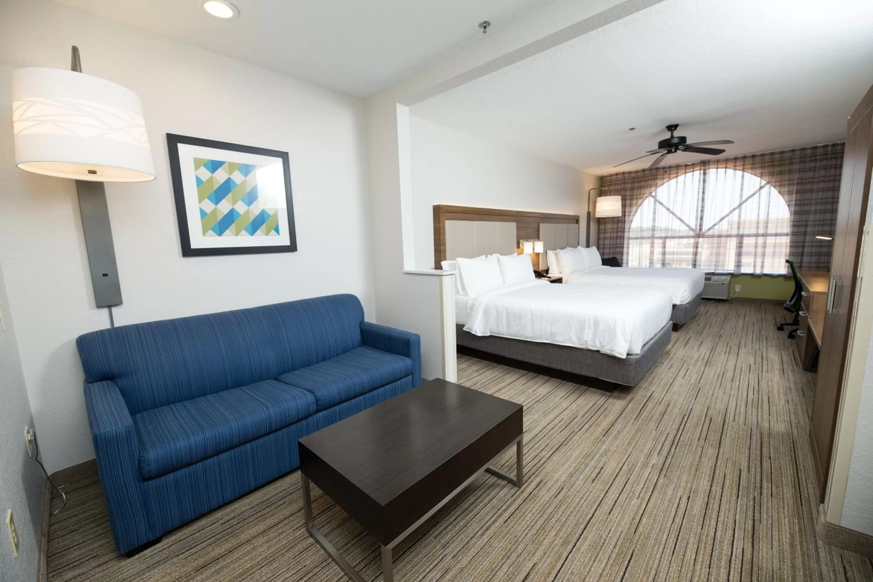 Suite with Two Queen Beds in Holiday Inn Express Hotel & Suites Clinton by IHG