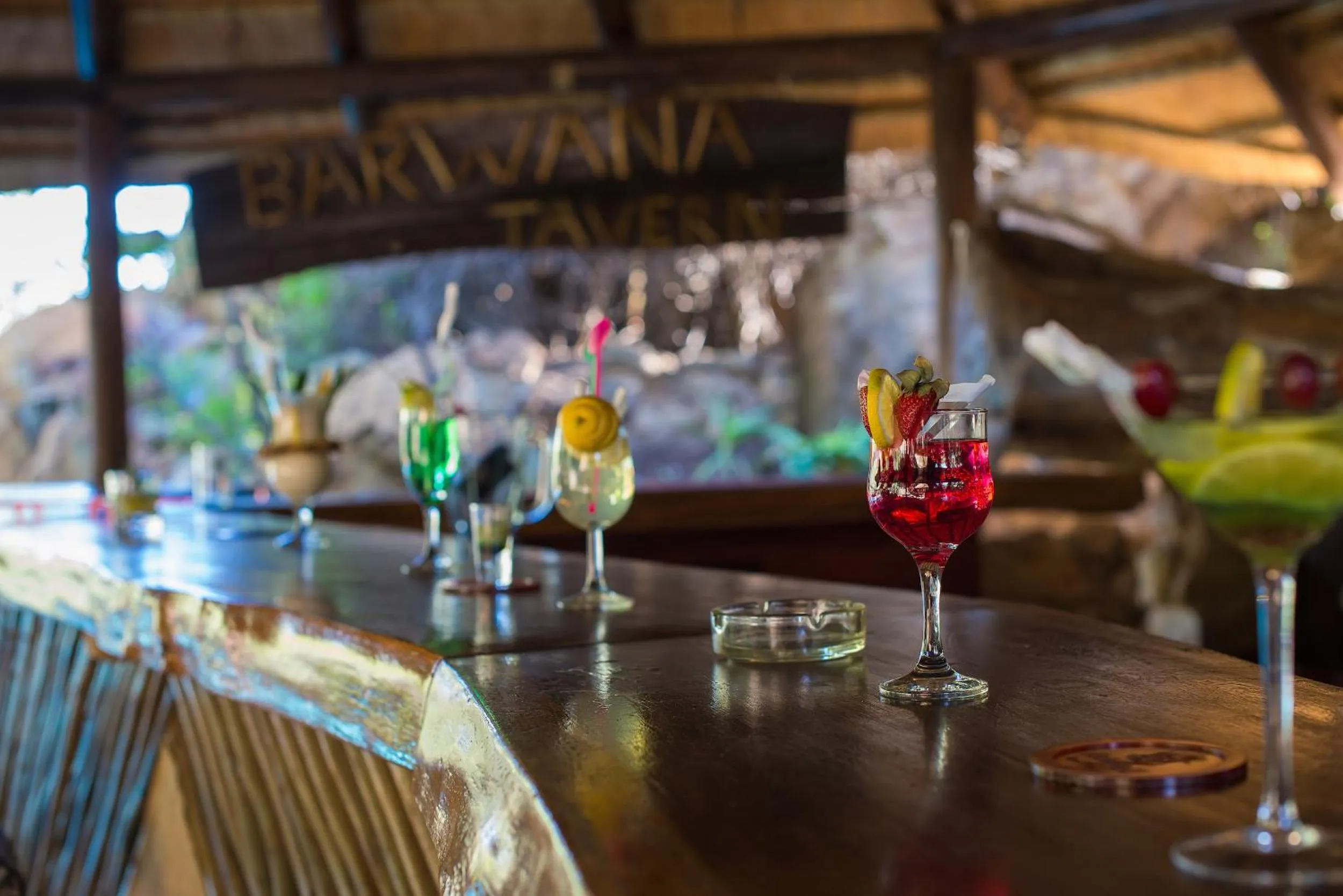 Lounge or bar in Amadwala Lodge