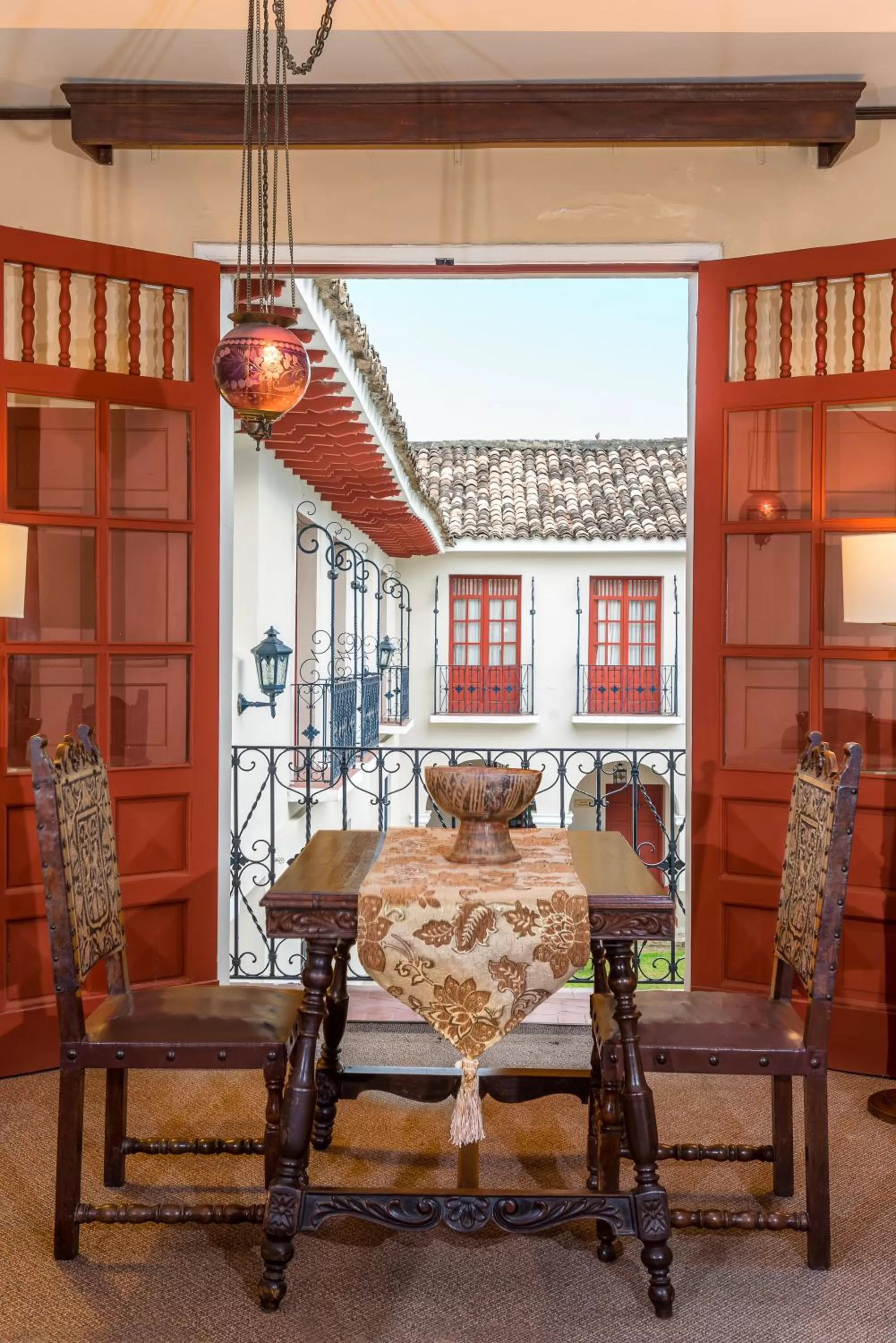 Decorative detail in Hotel Dann Monasterio