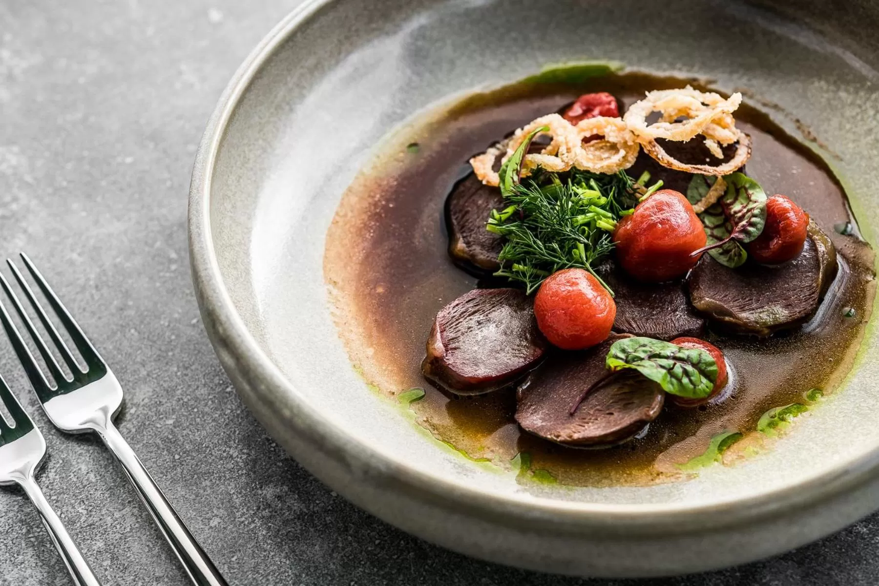 Food close-up in Aries Hotel & SPA Wisła