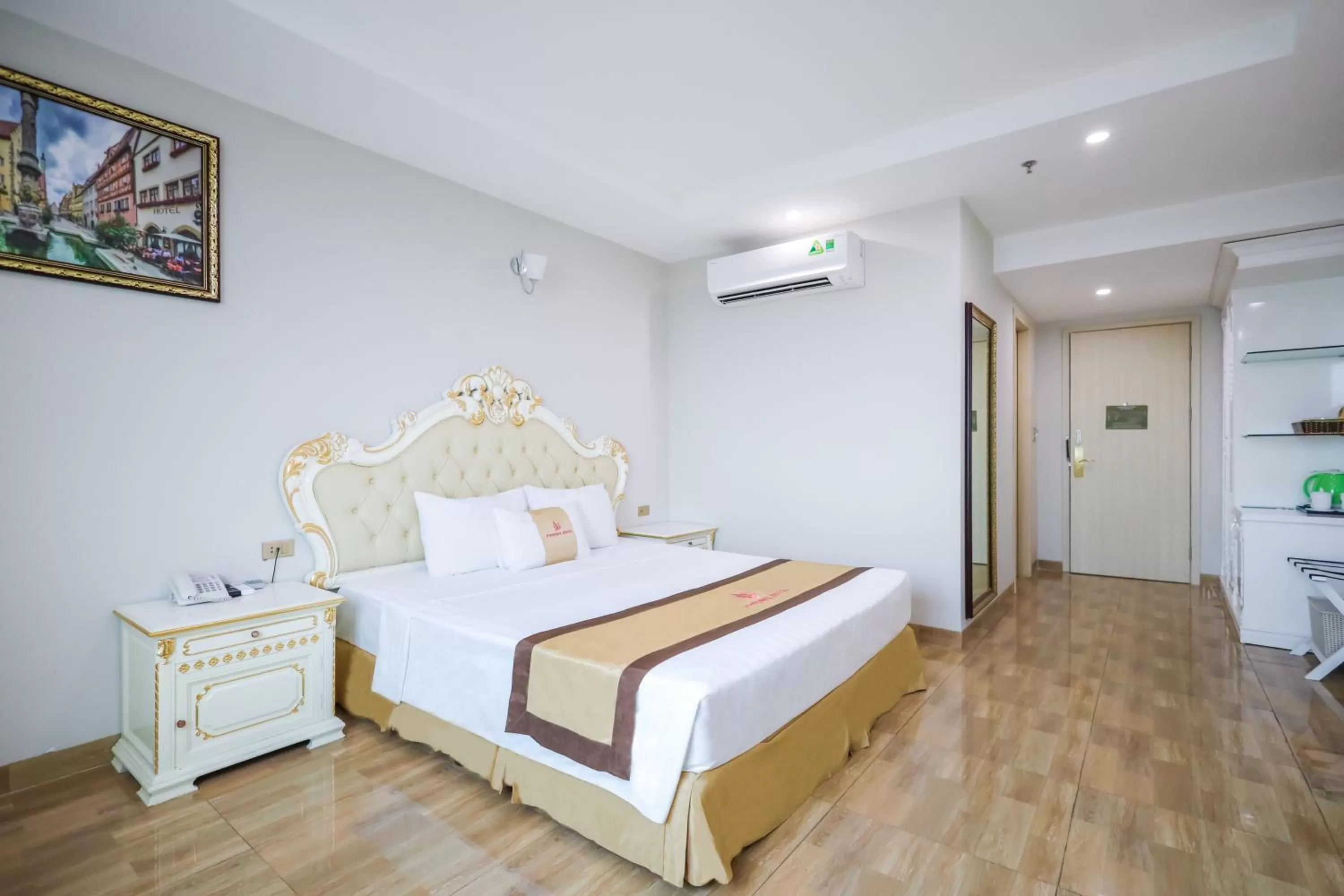 Bed in Khách Sạn Phượng Hoàng 3