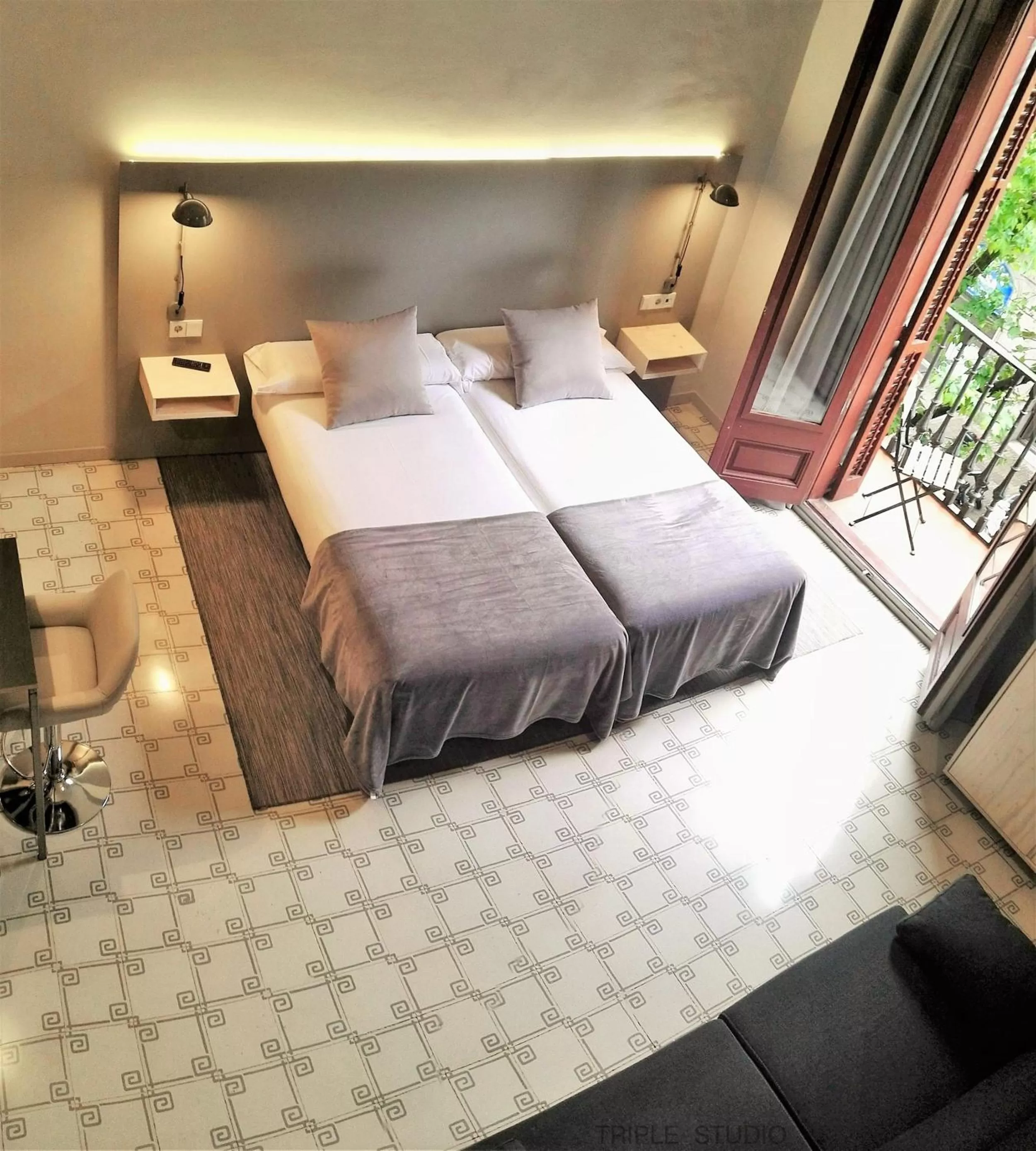 Photo of the whole room, Bed in Casa Abamita