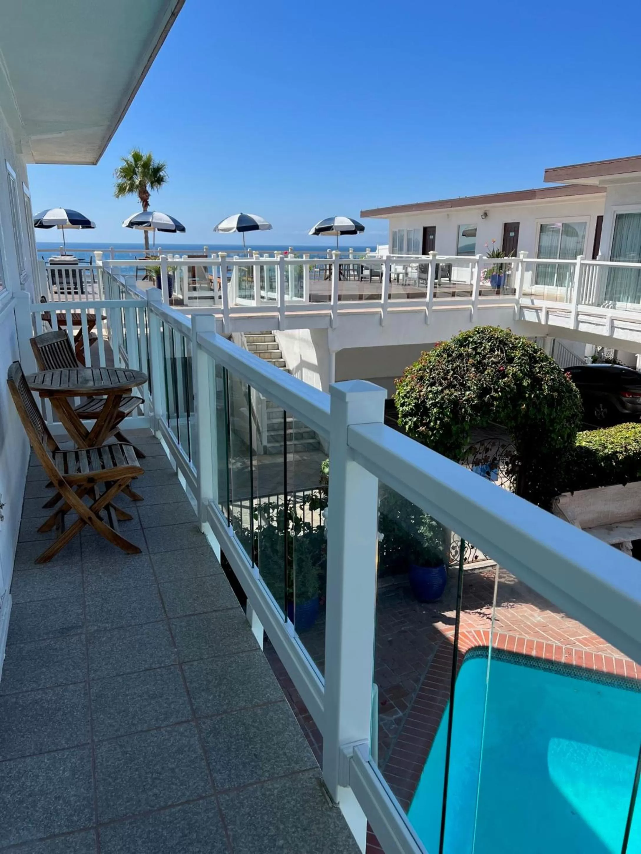 Balcony/Terrace in Capri Laguna on the Beach - A Boutique Hotel