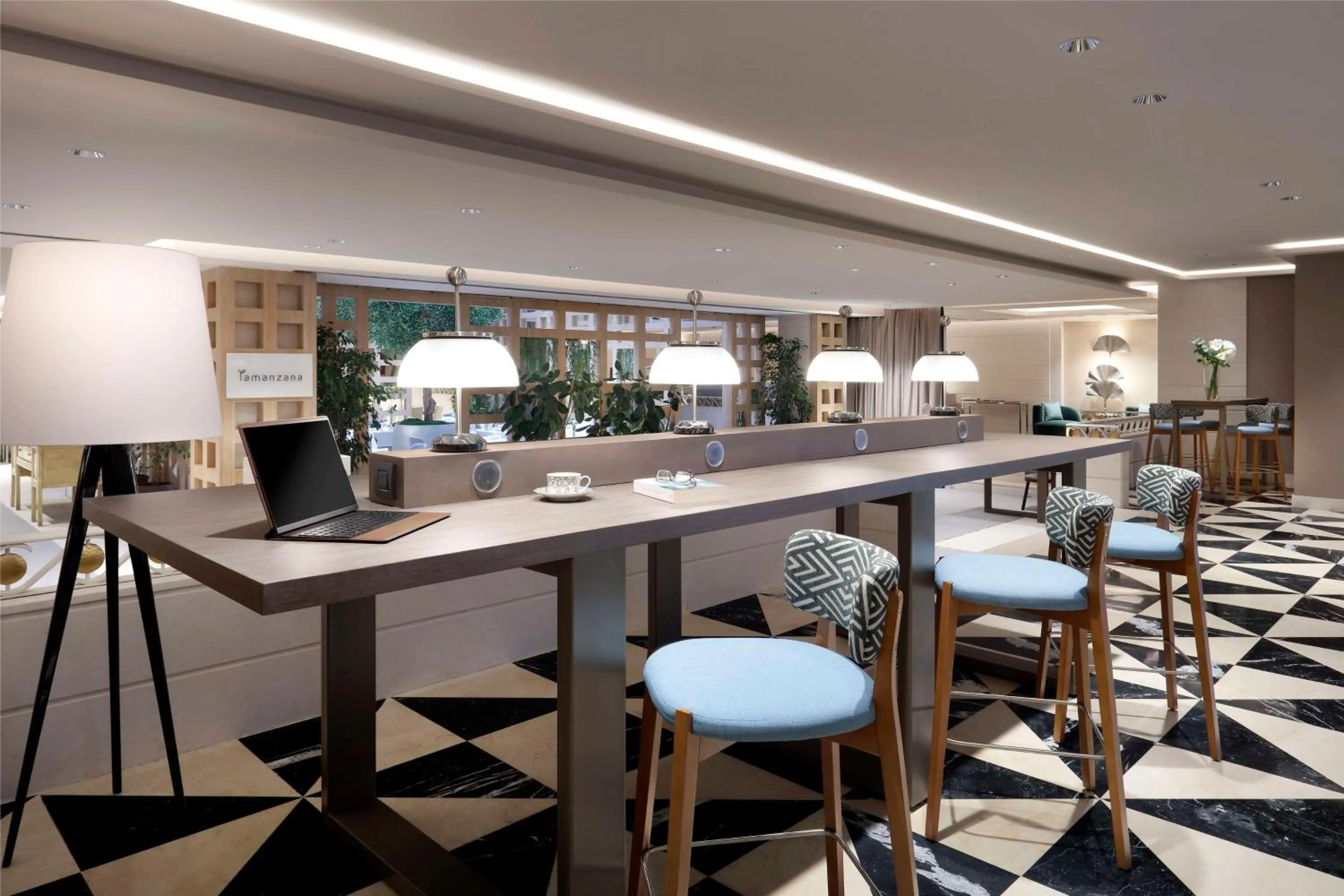 Lounge or bar in Hyatt Regency Hesperia Madrid