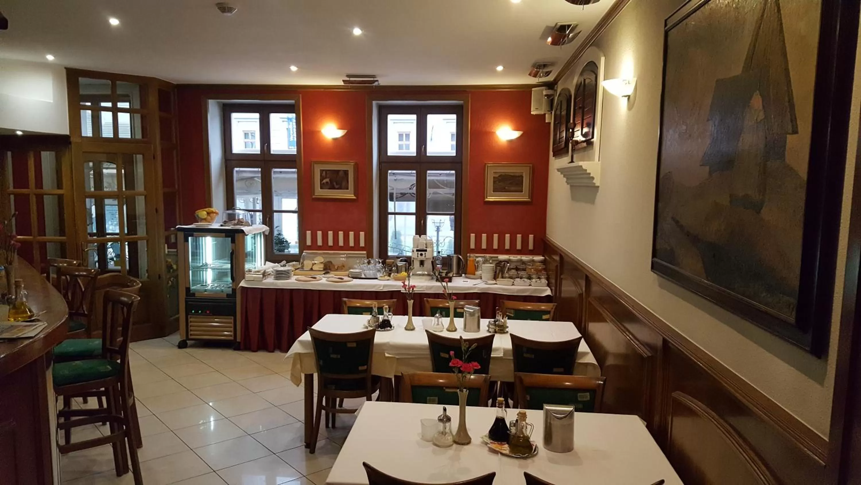 Buffet breakfast in Top Penzión Marína