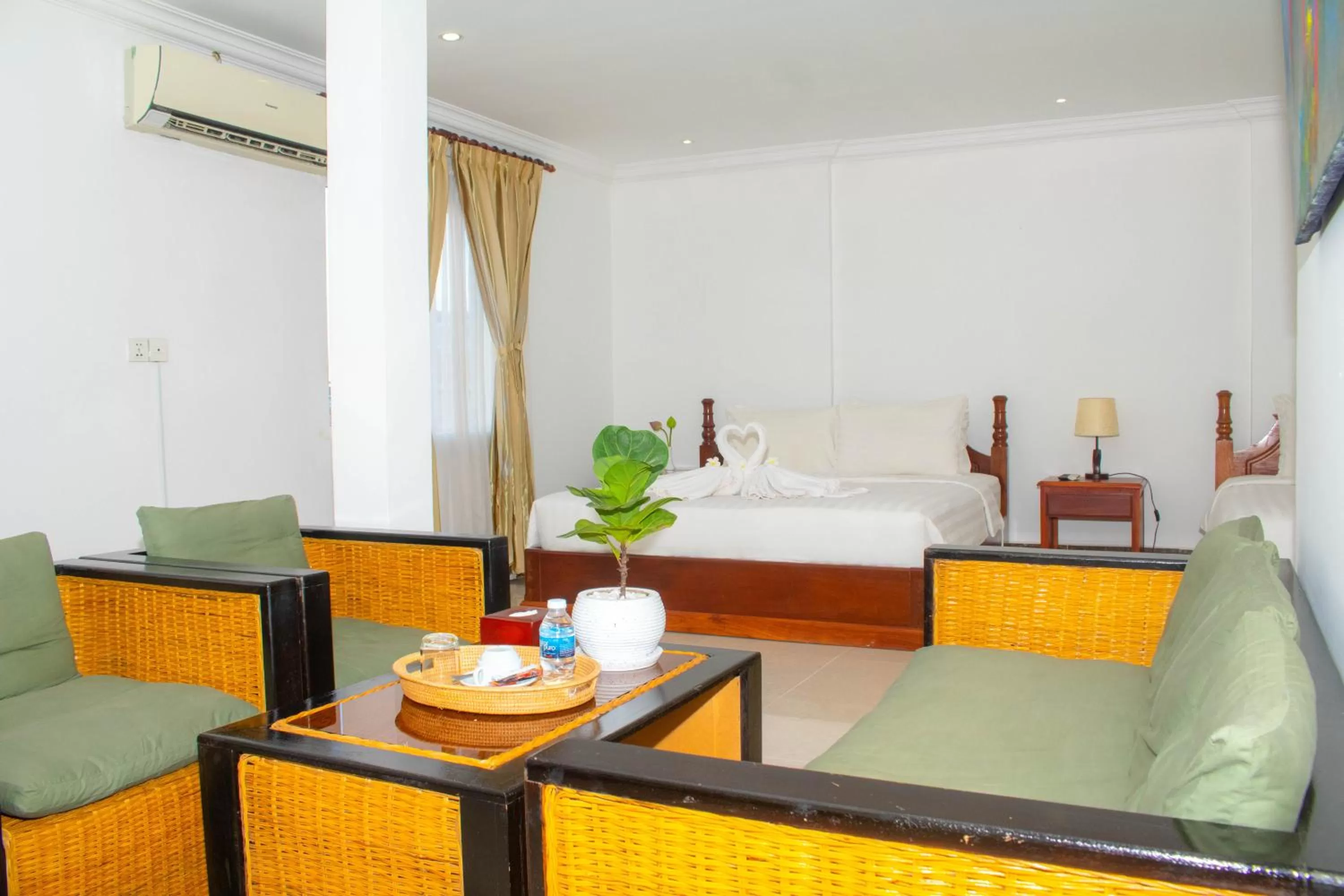 Bed in The Blanc Residence