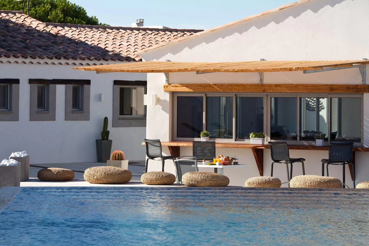 Swimming pool in Lodge Sainte Helene Adult only