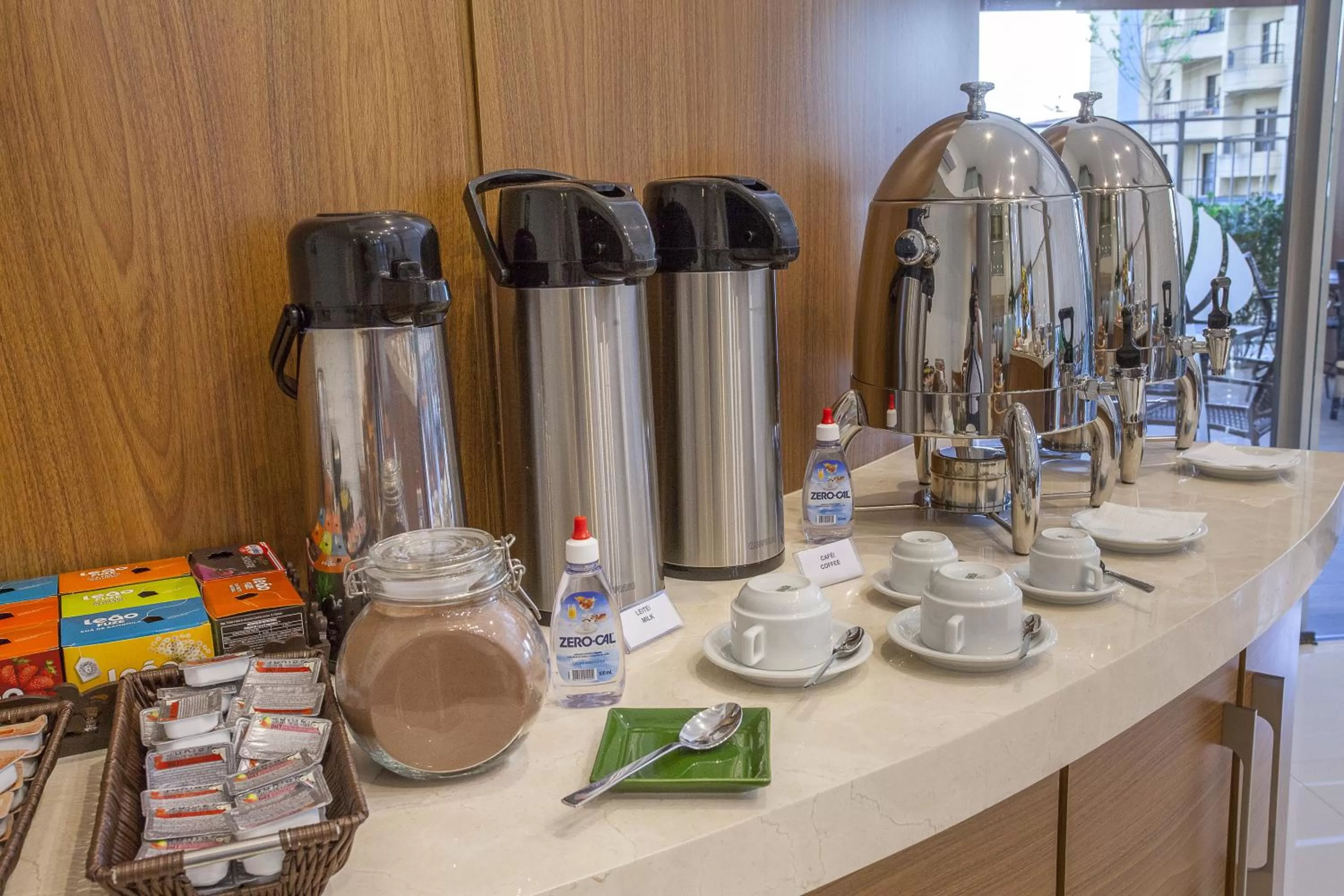 Restaurant/places to eat in São Carlos Marklin Suítes