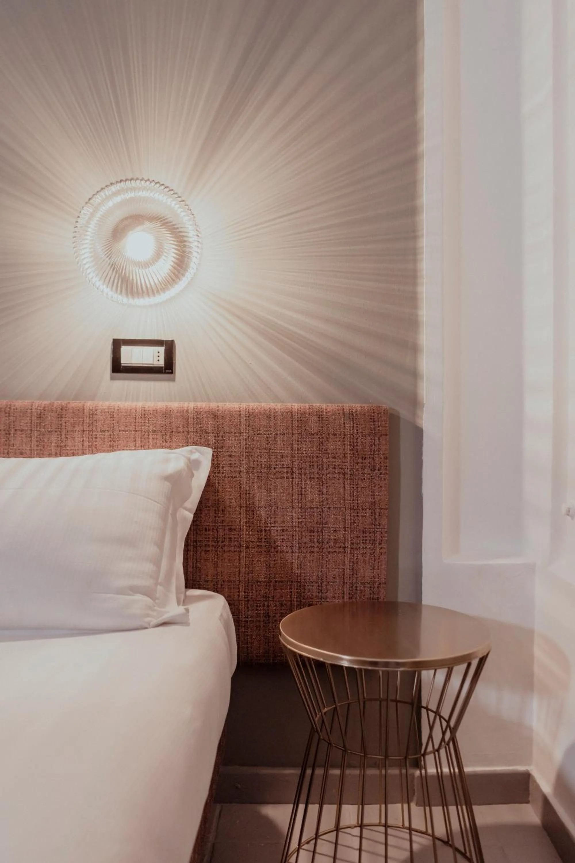 Decorative detail, Bed in Hotel Marisa